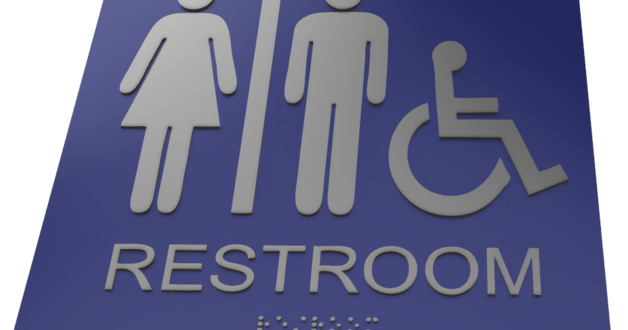 Restroom Sign With Braille By Williamblake Download Free STL Model Printables Com