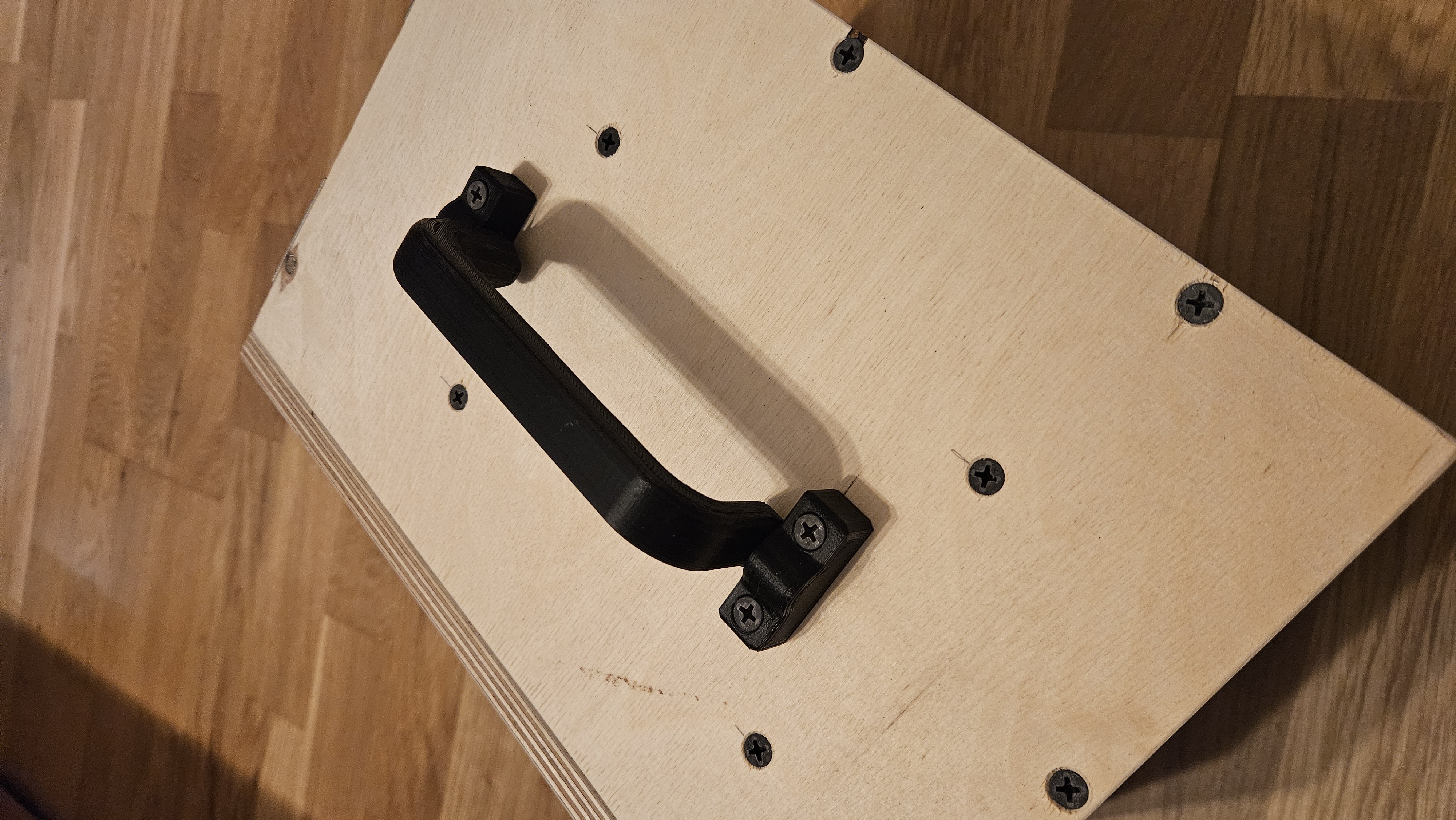 Swiveling / Slewing / Tilting / Rotating Handle mounted by Screws