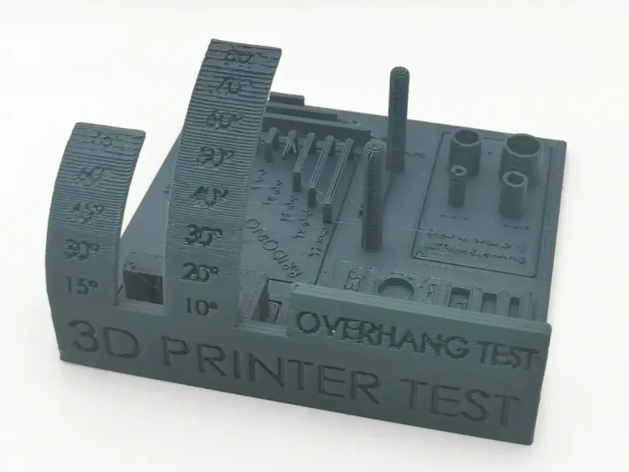 Complete 3D Printer test all in one (stress test, level test, retraction test, calibration tolerance test, support by Gabbox3D | Download STL model | Printables.com