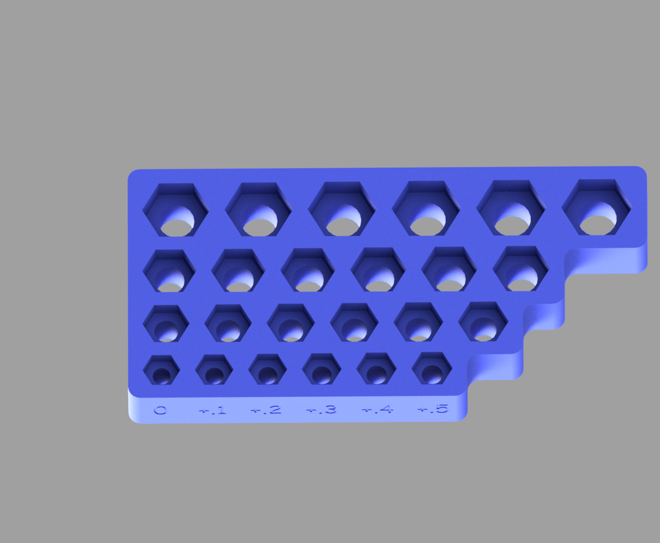 Metric Nut and Bolt Tolerance Tester
