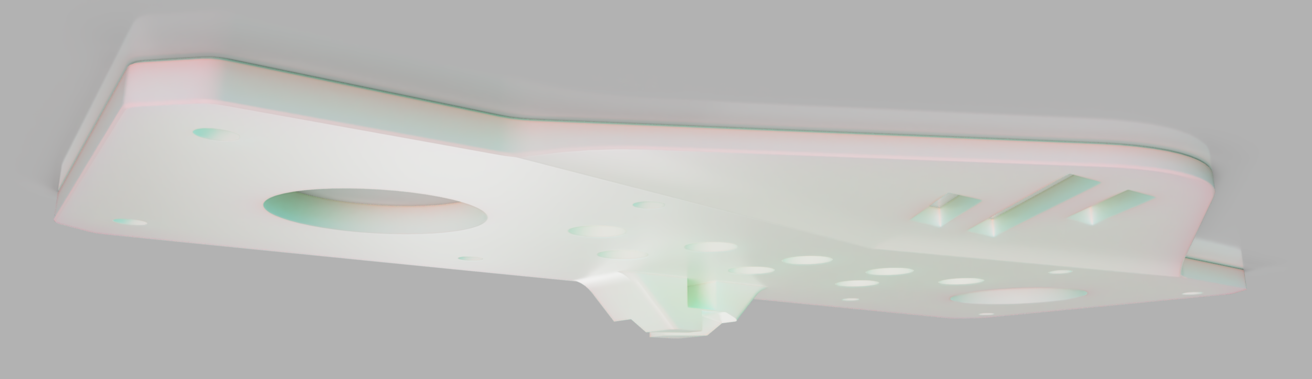 dual 4010 turbine magnetic bed fan plate