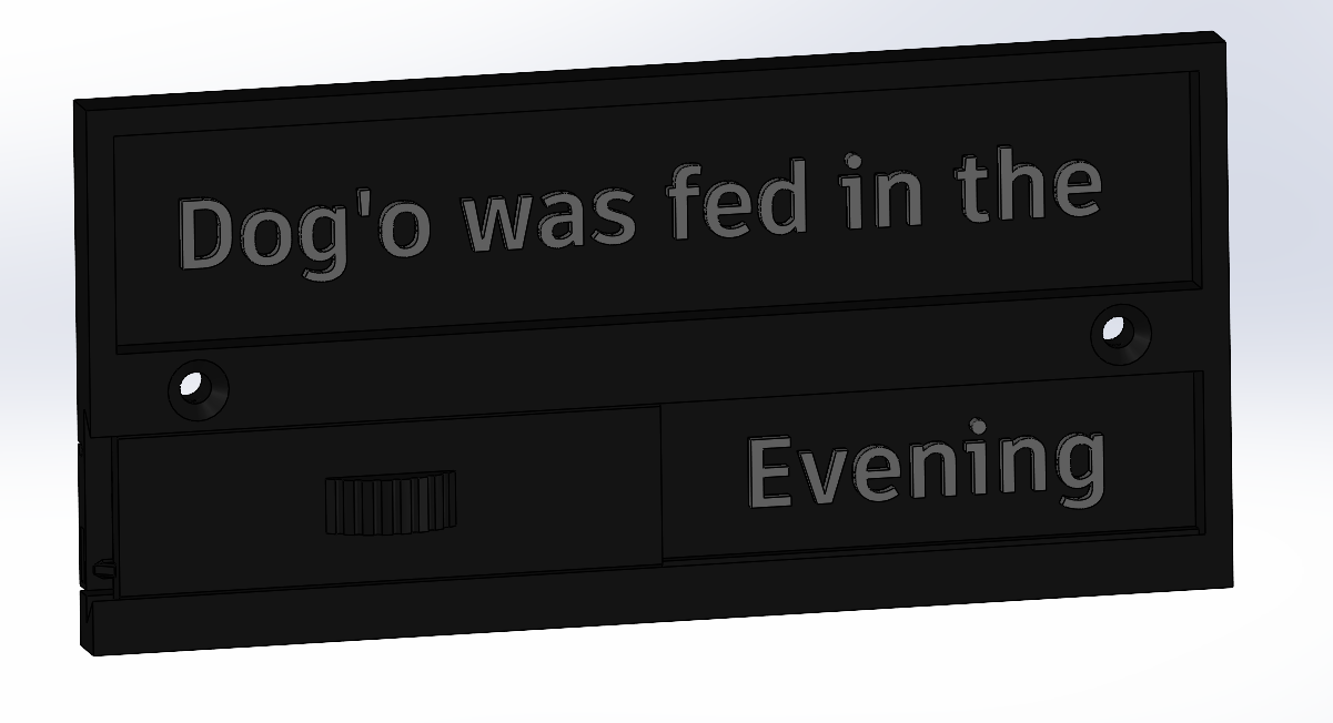 Dog Feeding Reminder: Morning - Evening