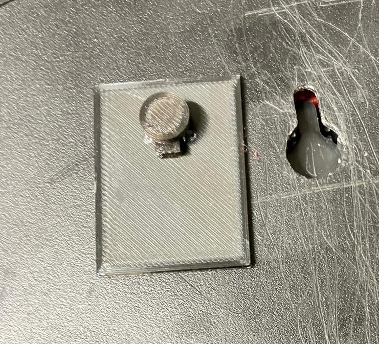 Klebe Halter Dartscheibe