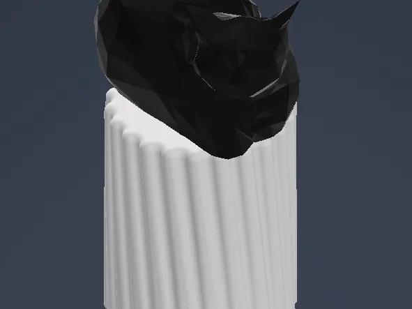 Maxwell the (cat) knob