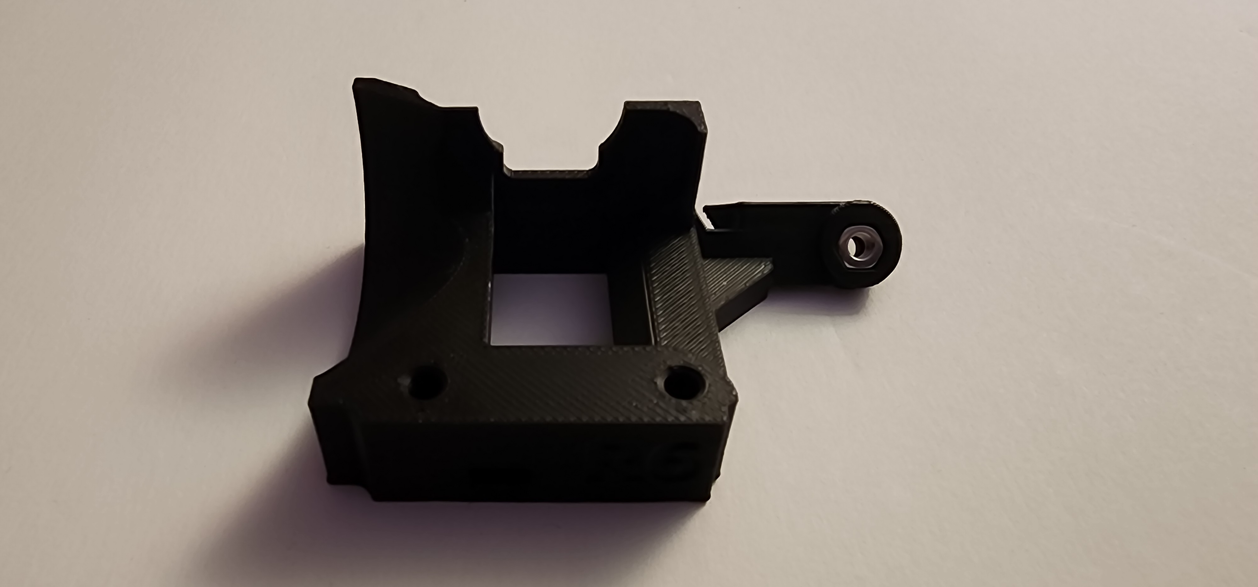 Prusa I3 MK3S+ Mosquito Upgrade Extruder Body and Cover as Received from Slice Engineering