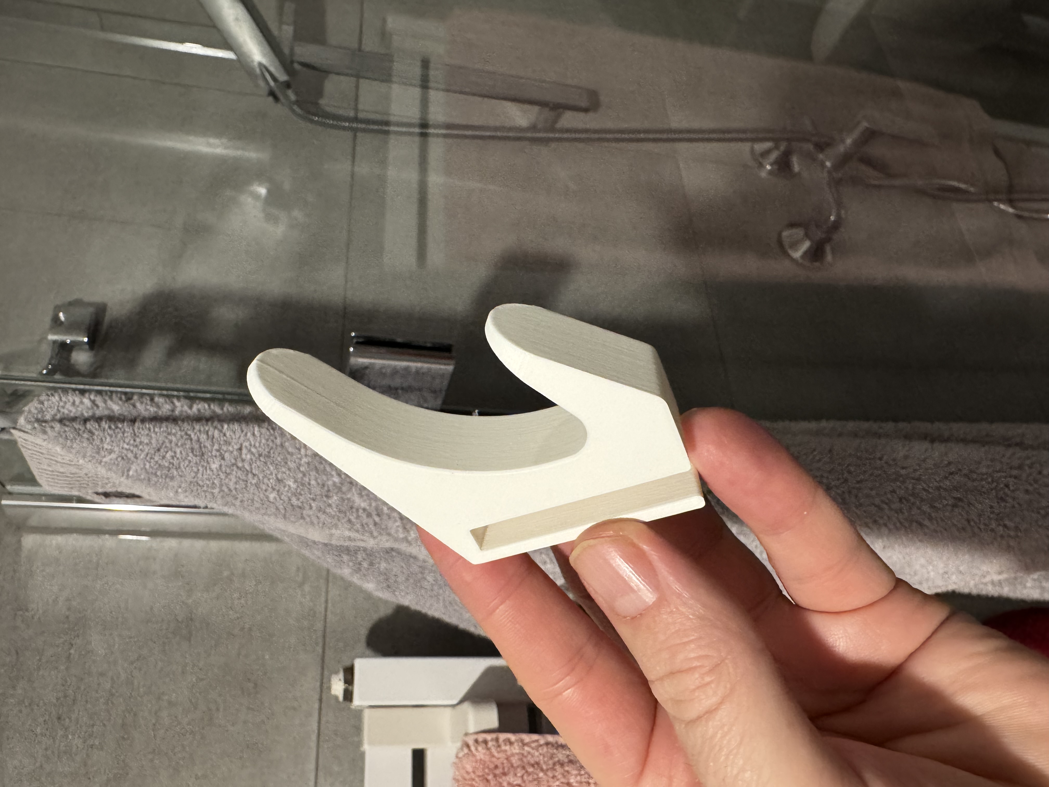 Miniatura 3 do modelo 3D shower box hook