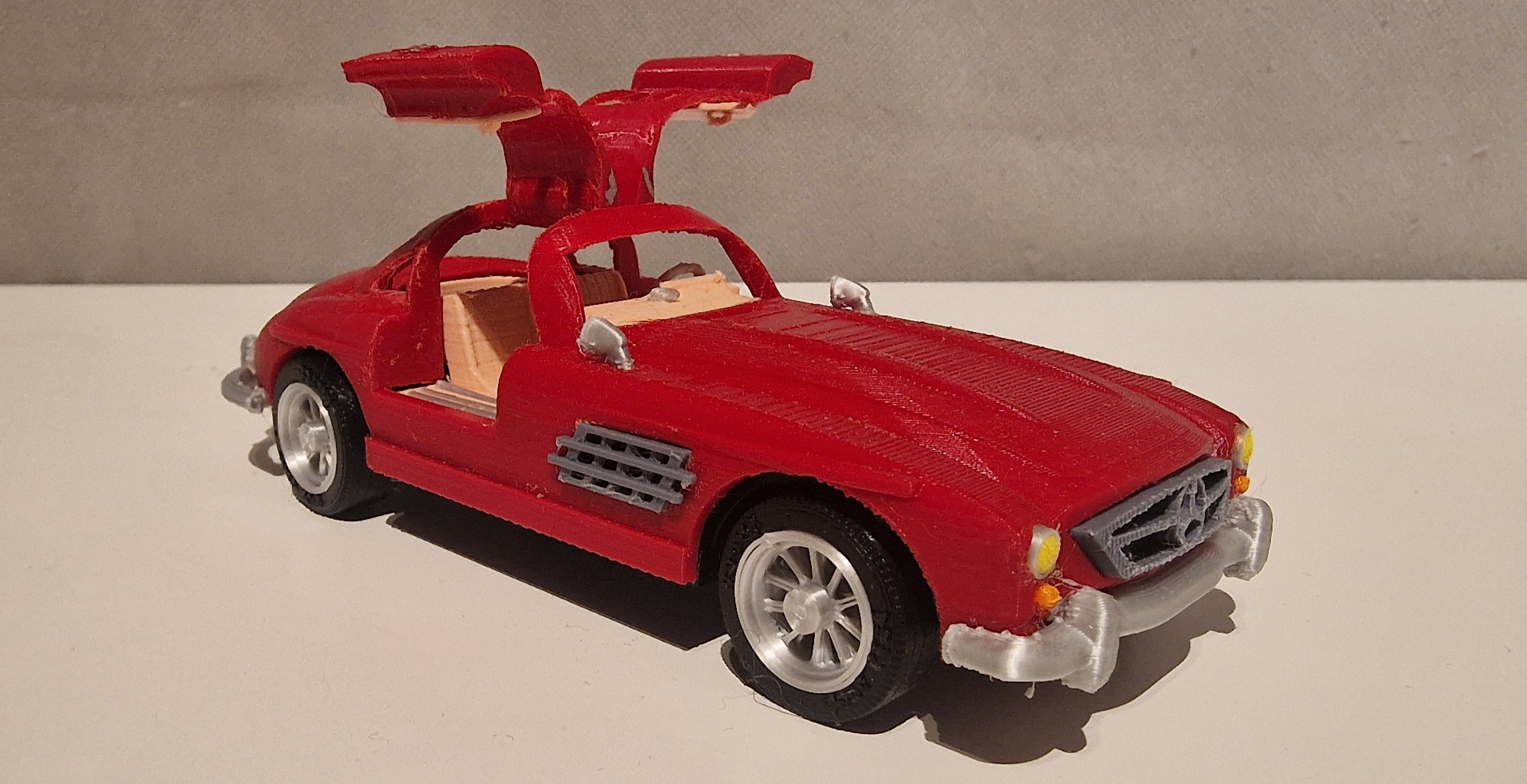 Mercedes 300SL year 1954 Designer Ed van der Heijden.