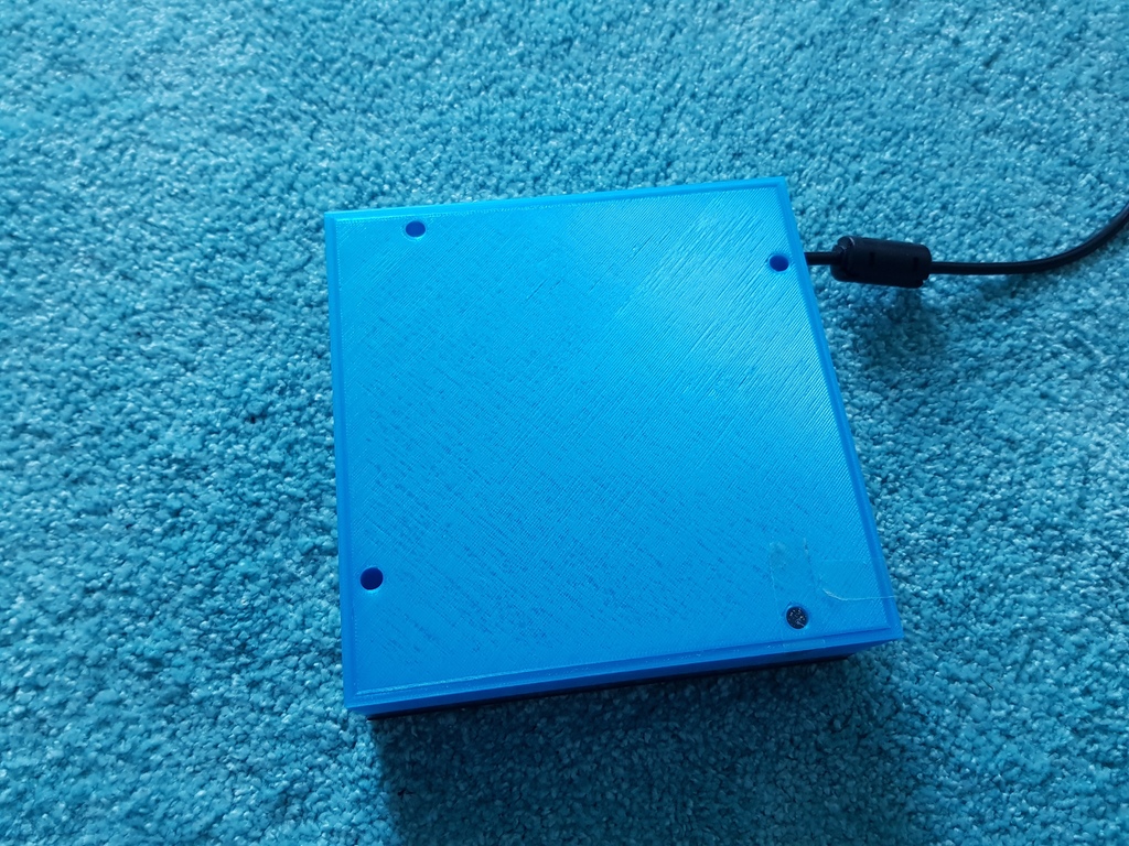 RGB LED matrix case by Zinurist Download free STL model