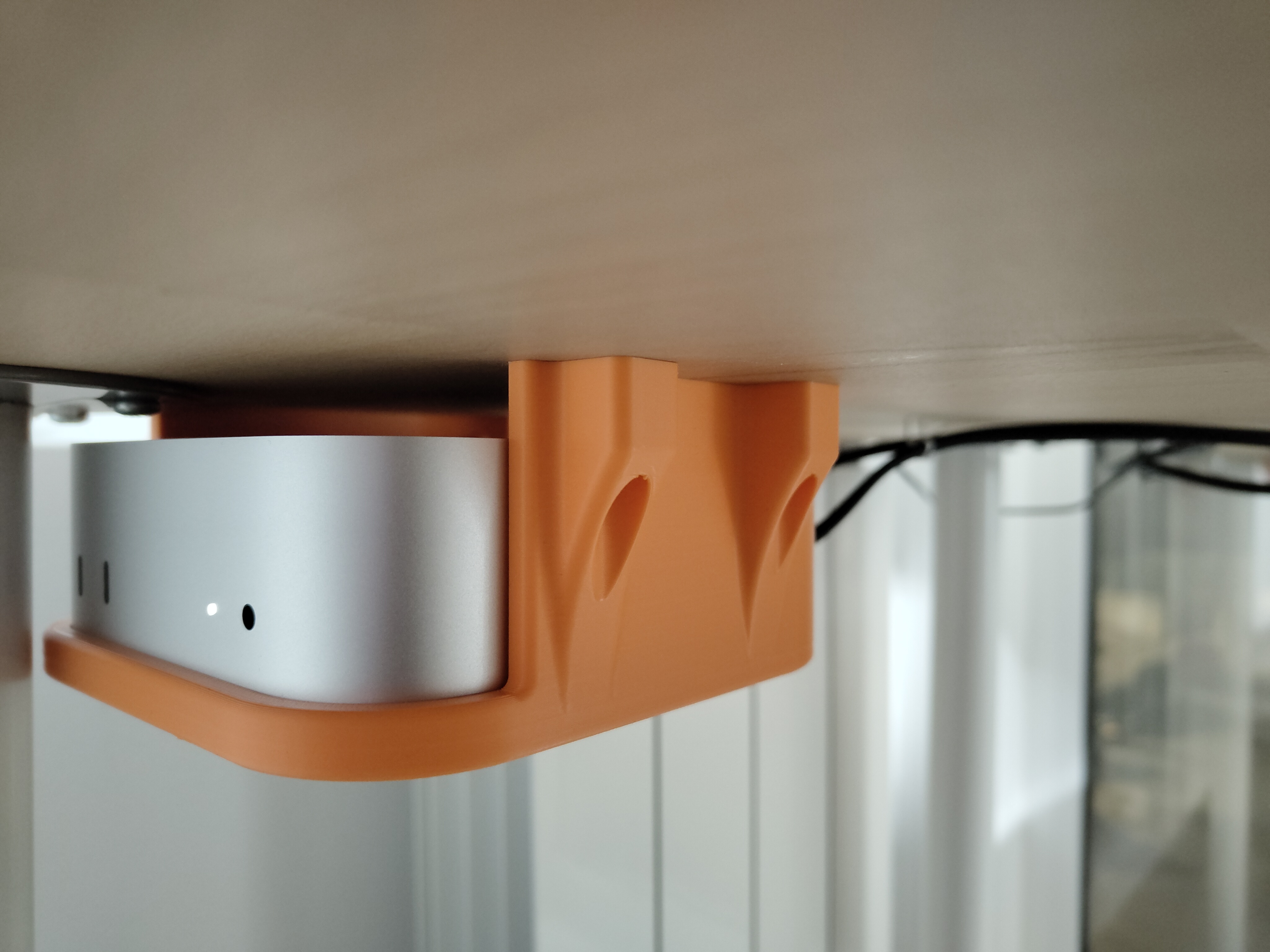 Under-desk Mount for M4 Mac mini -V2.0 improved!