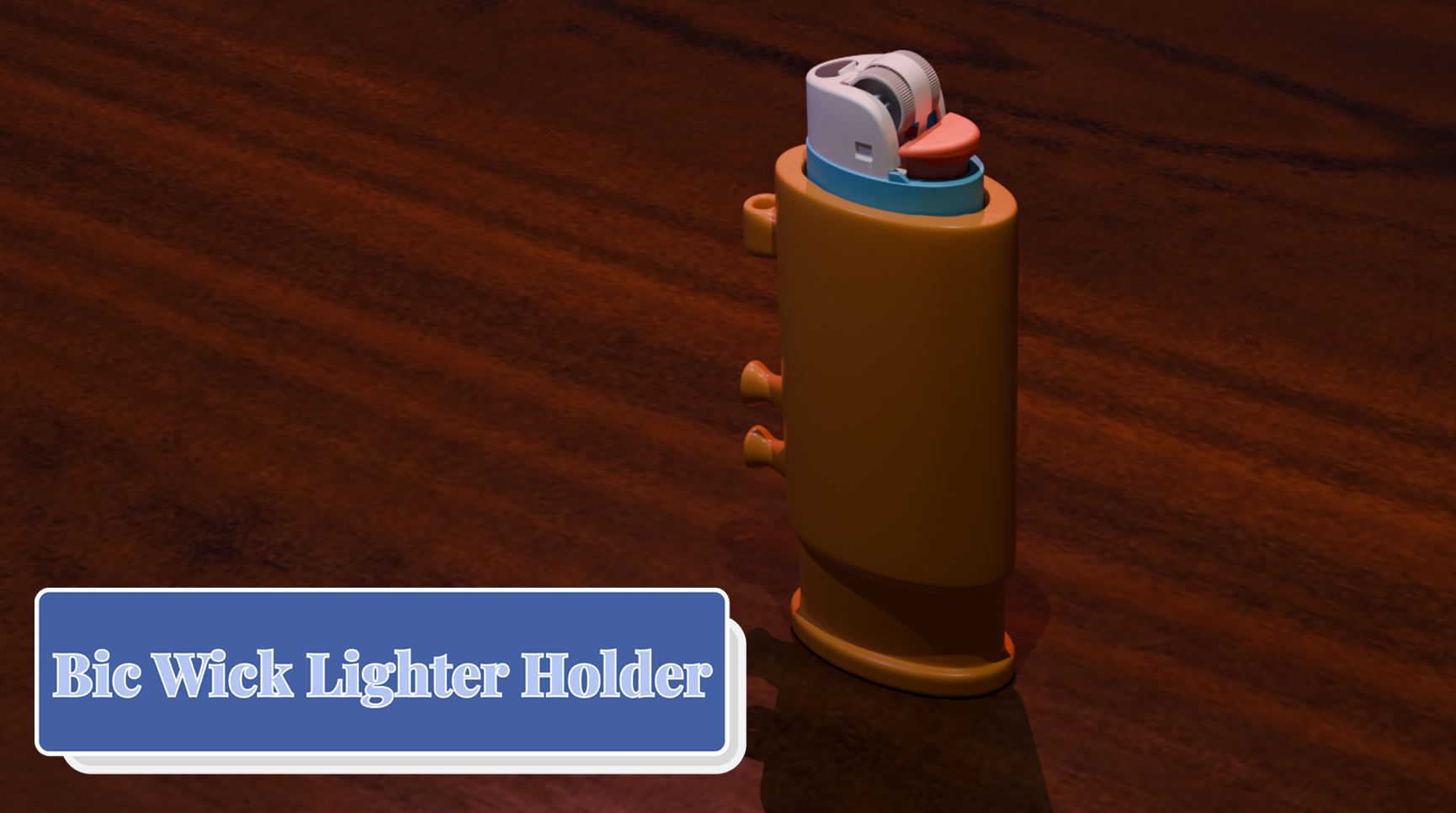 Bic Wick Lighter Holder