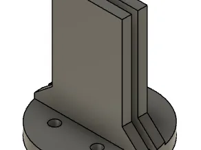 A2212 motor mount for control line airplane by Robert G Ritzenthaler ...