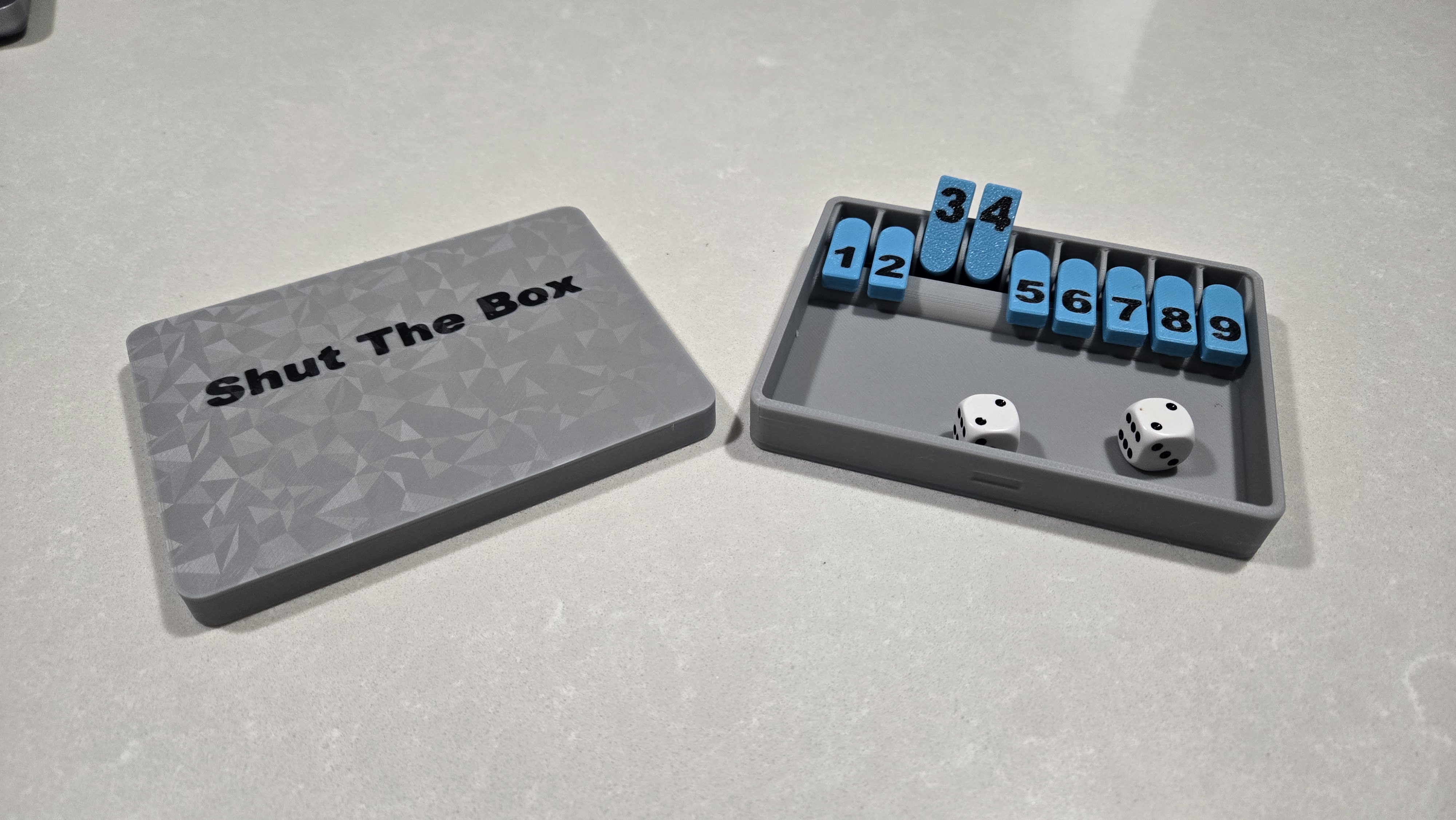 Shut The Box Dice Game