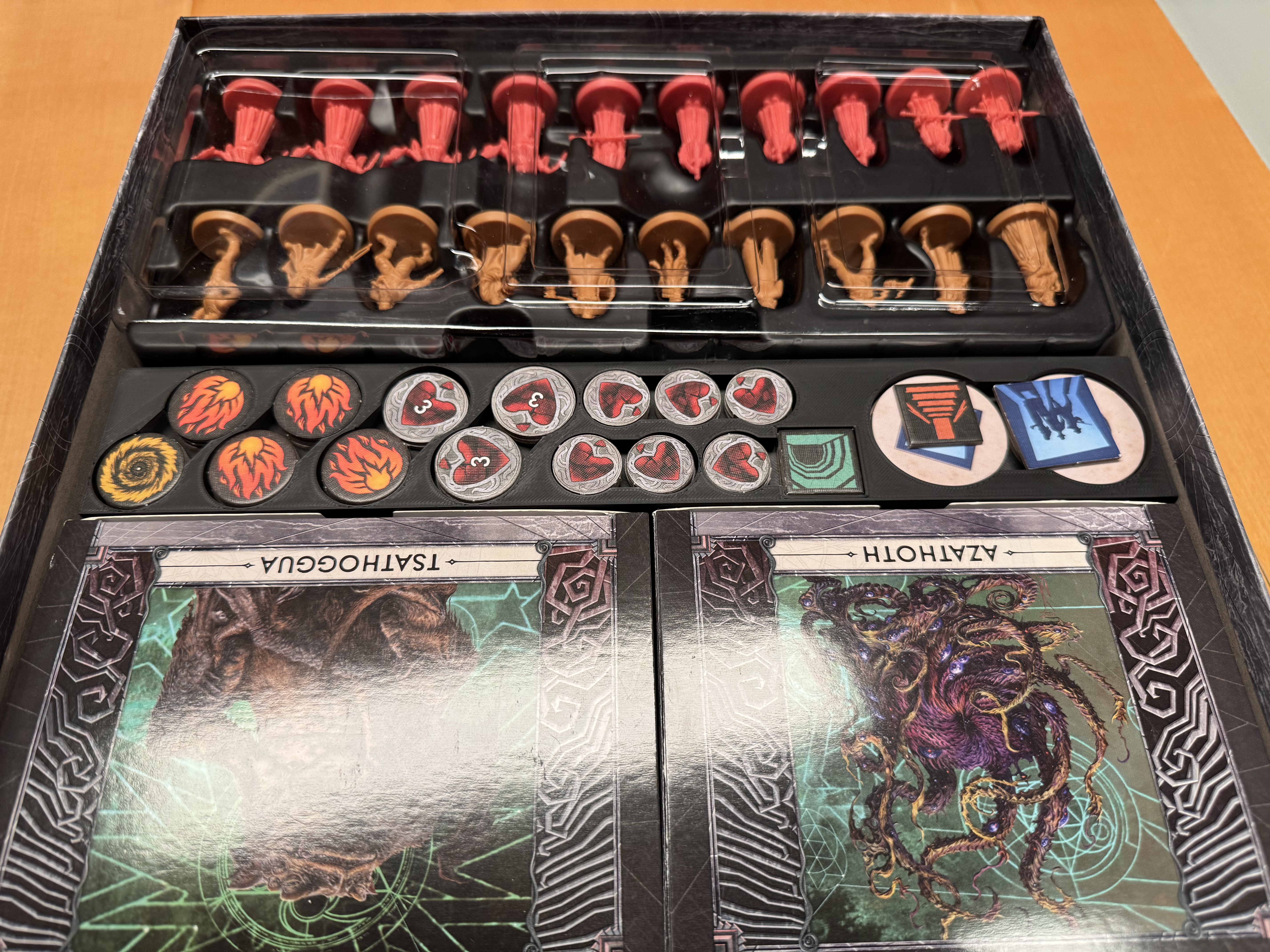 Cthulhu: Death May Die - Fear of the Unknown Insert for tokens and cards