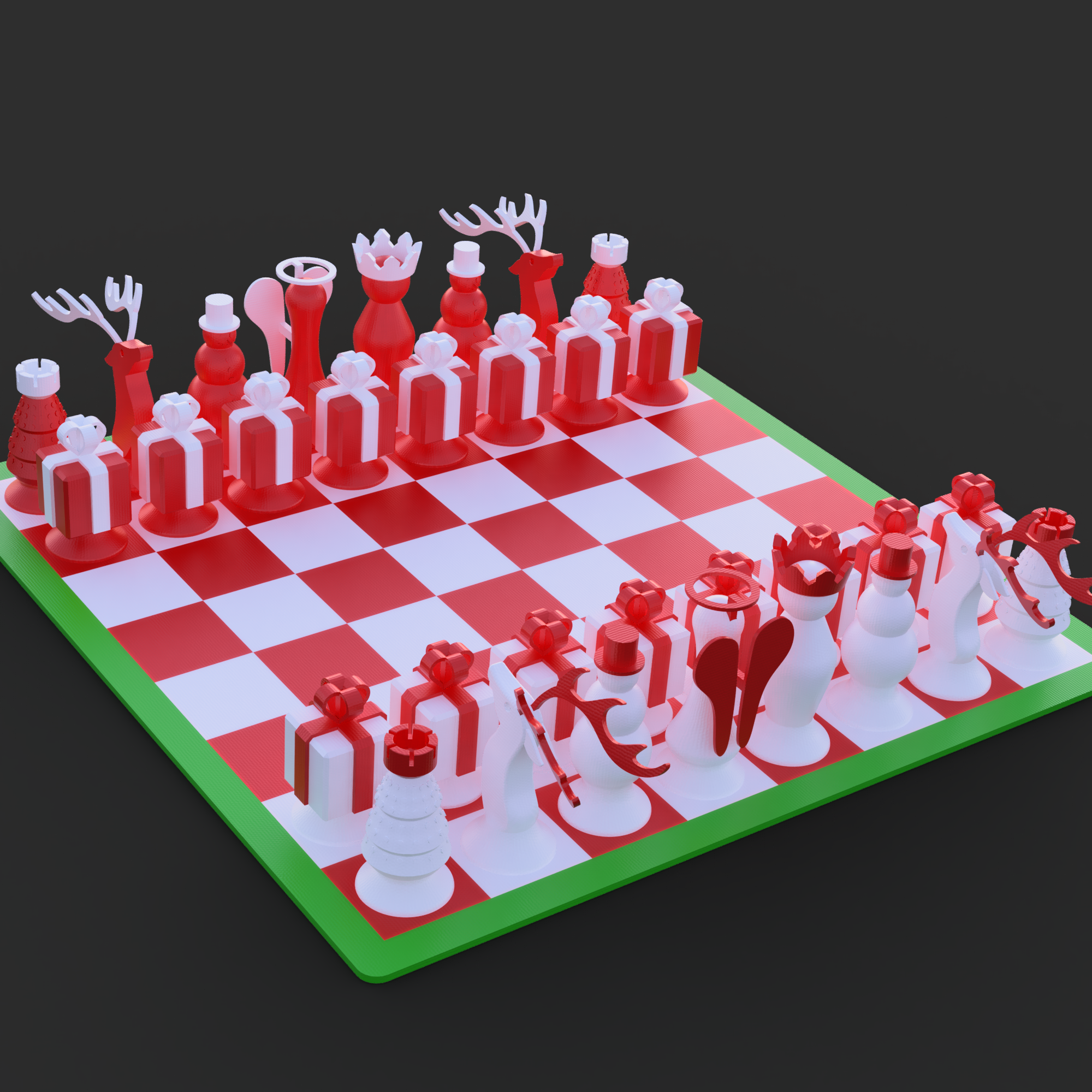 Christmas Chess Set