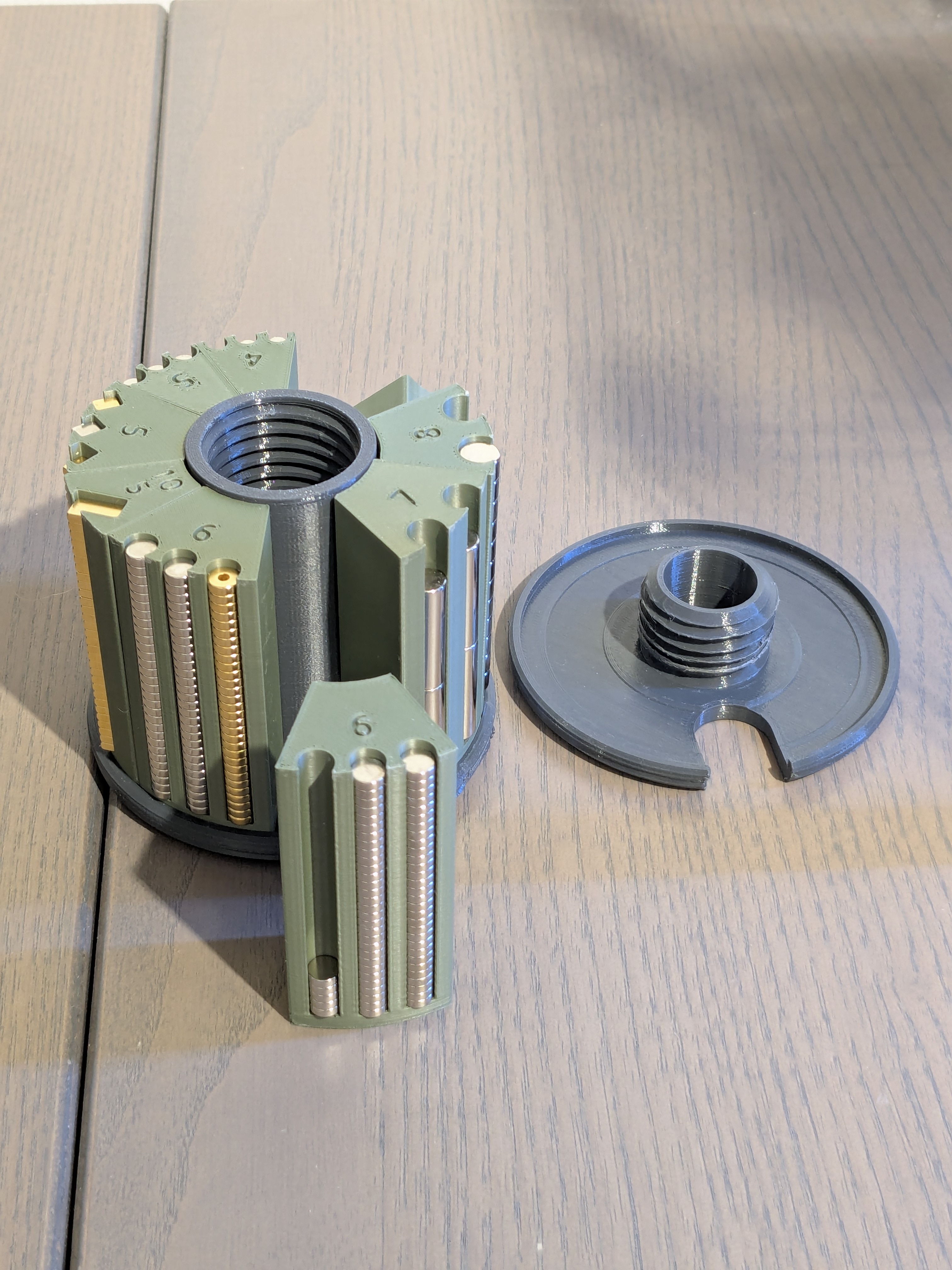 Rotary Magnet Dispenser alternate Body 3D model
