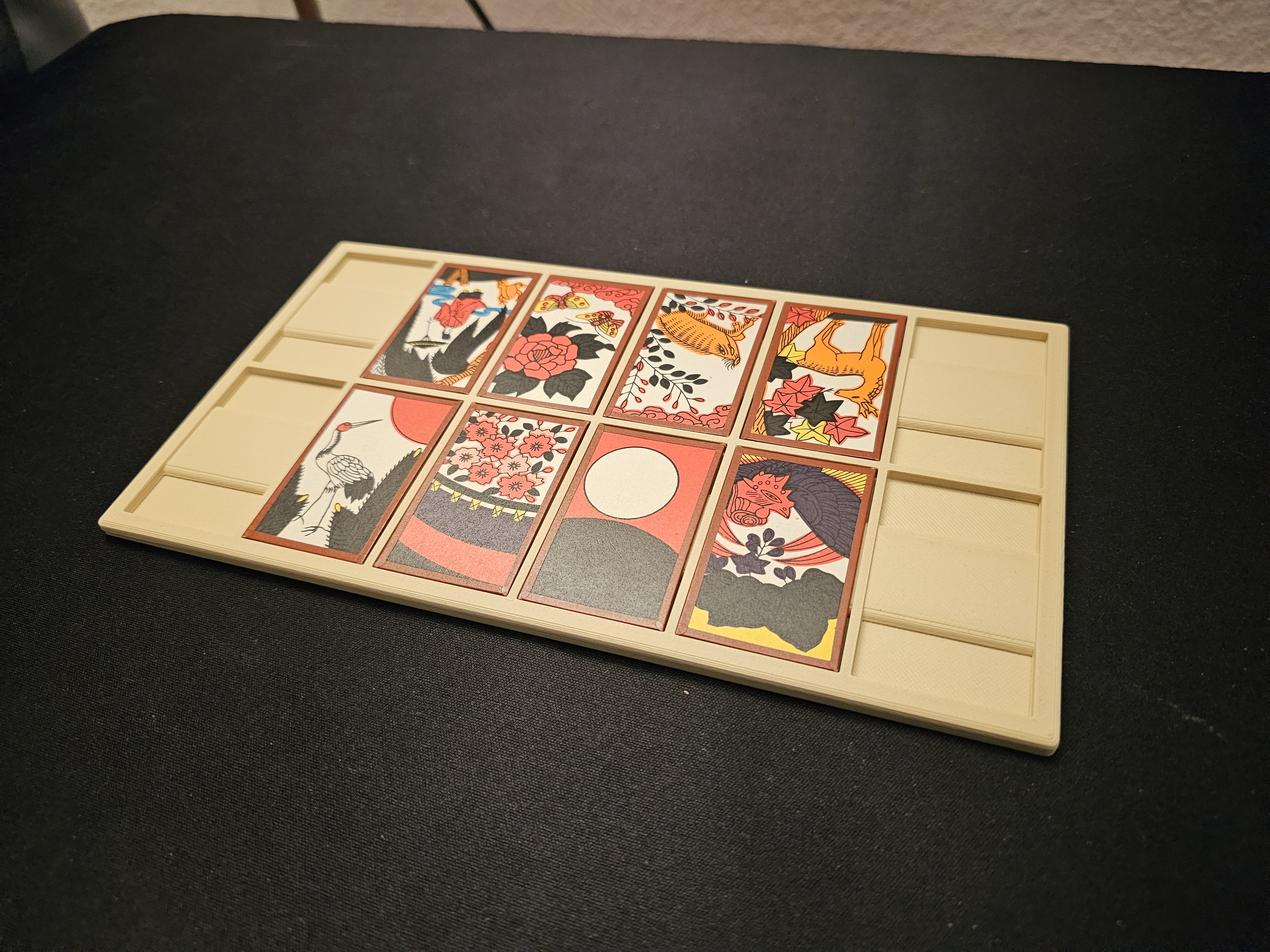 Hanafuda game board