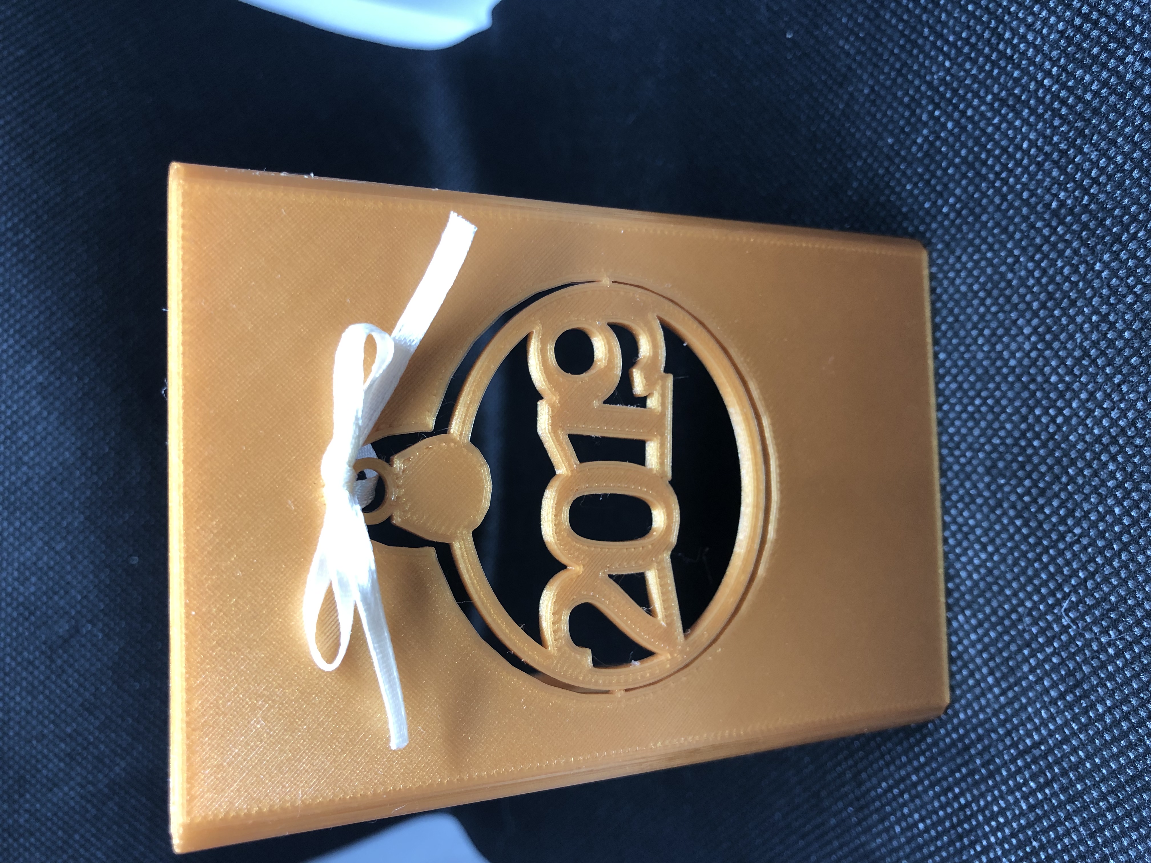 2019 Ornament Gift Card Holder