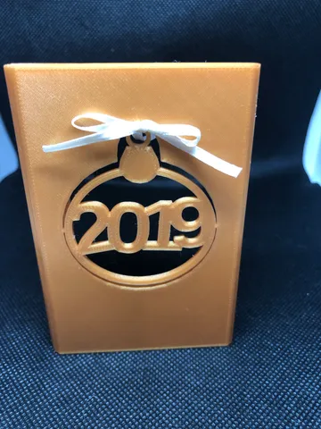 2019 Ornament Gift Card Holder