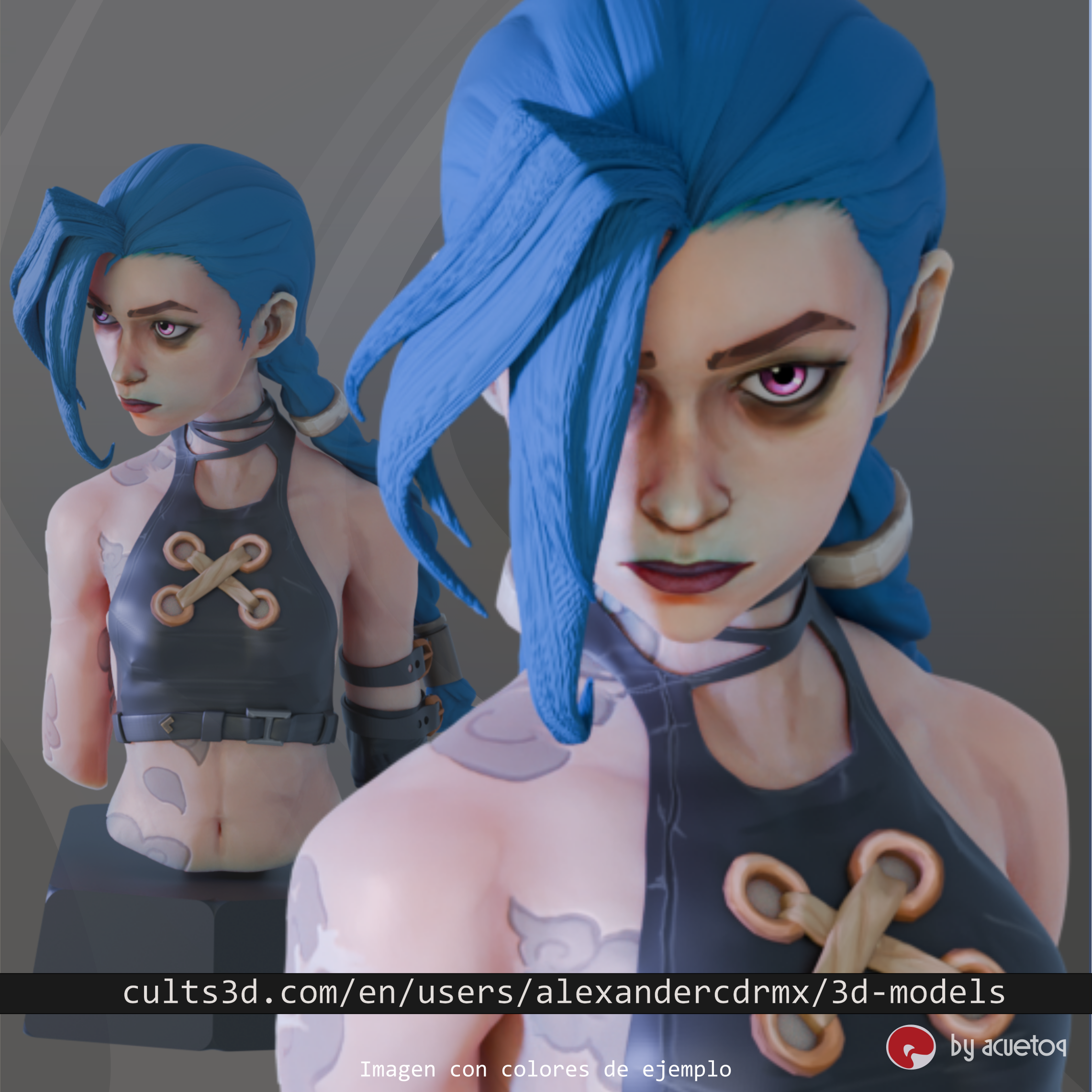 Jinx, ARCANE poster pose