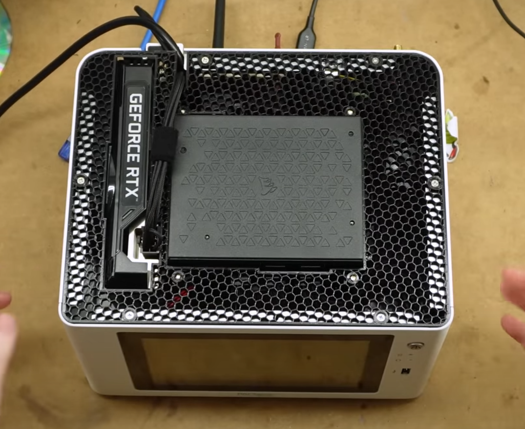 Lid w/ GPU & PSU Cutout For PACSGear by Hyland MDR Video Touch Computer