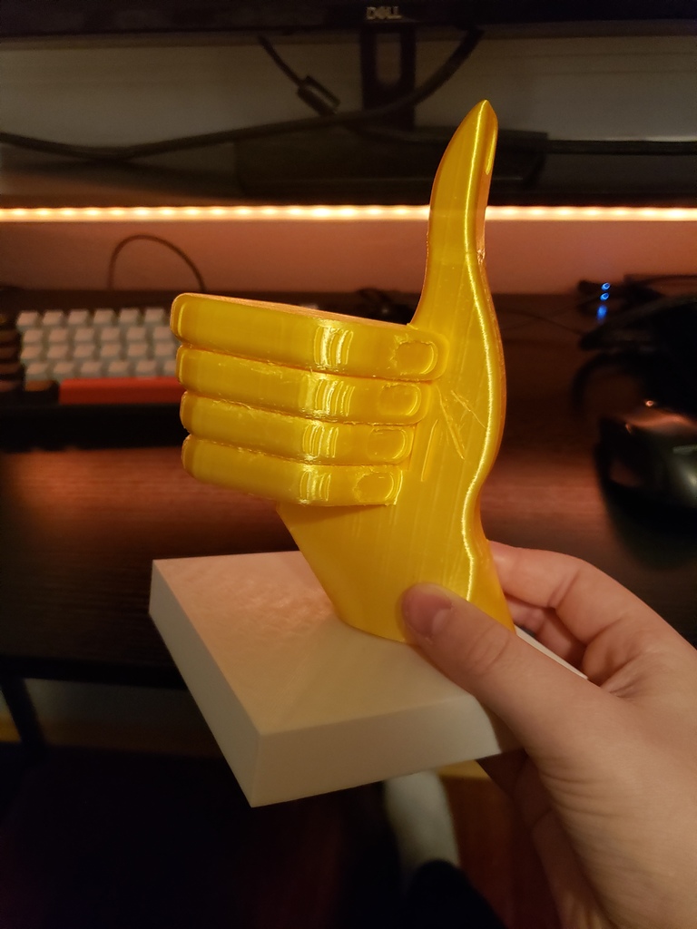 Thumbs Up trophy