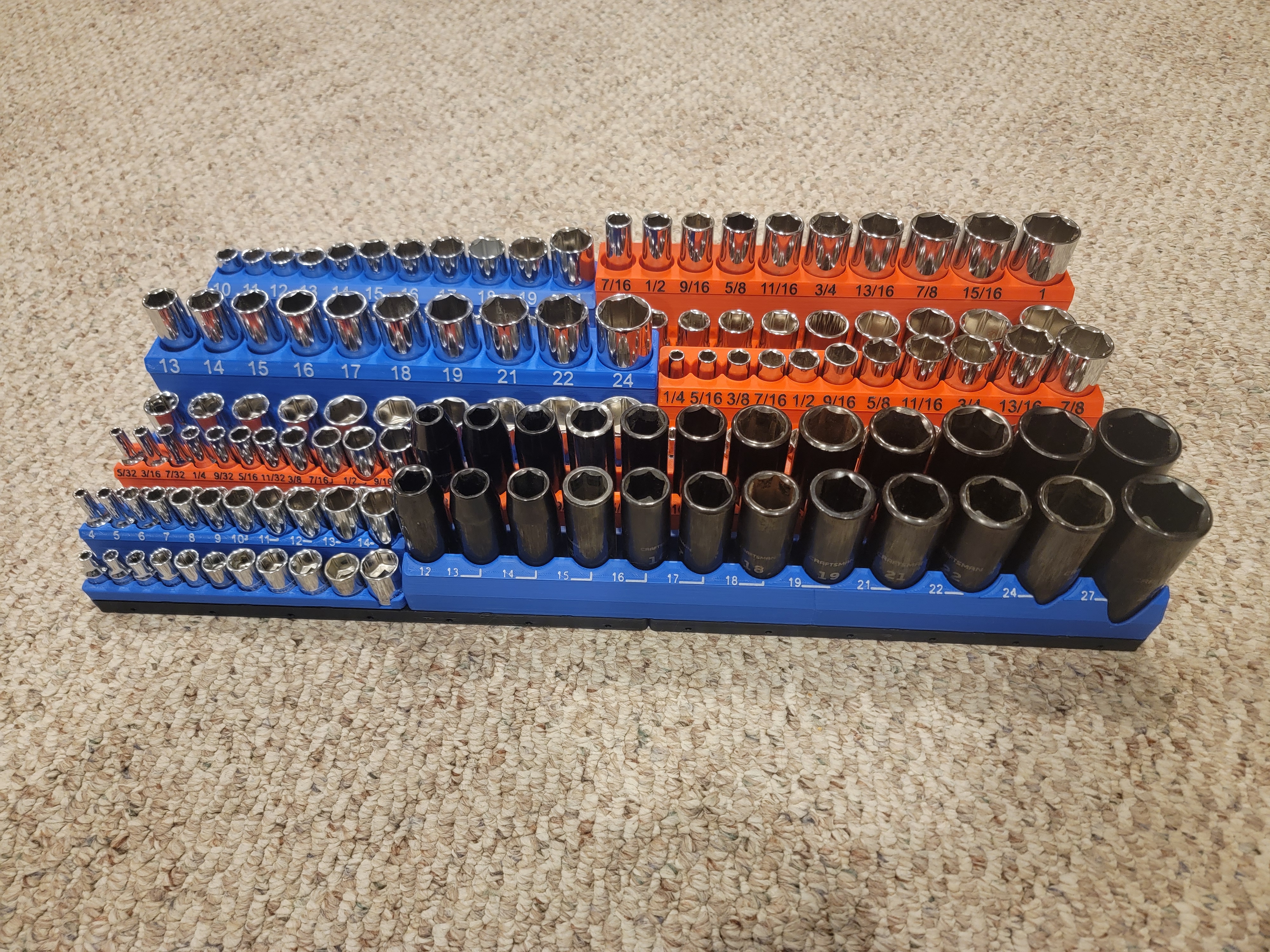 Impact Socket Holders - Gridfinity — miniatura 5