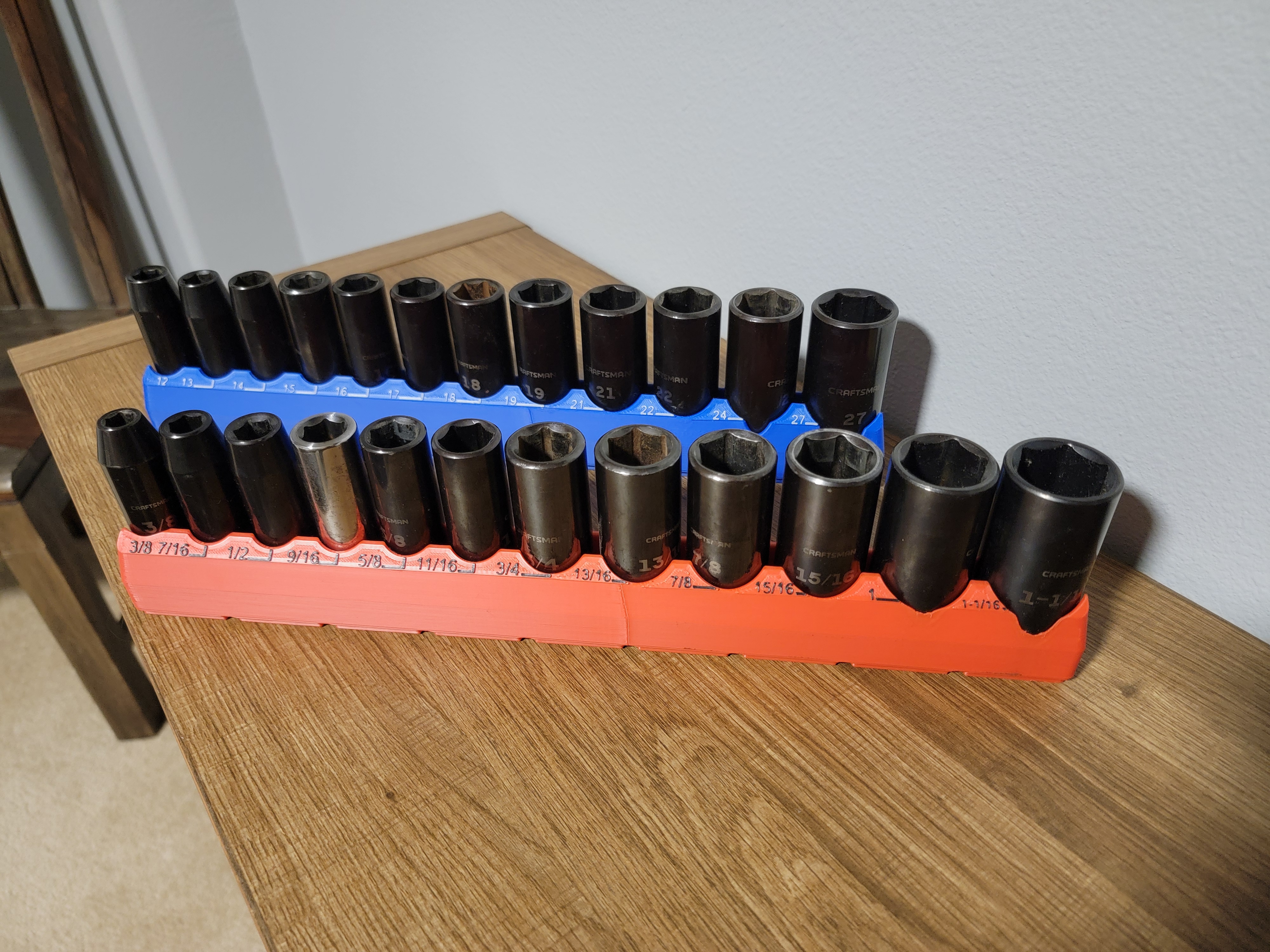 Impact Socket Holders - Gridfinity — miniatura 2