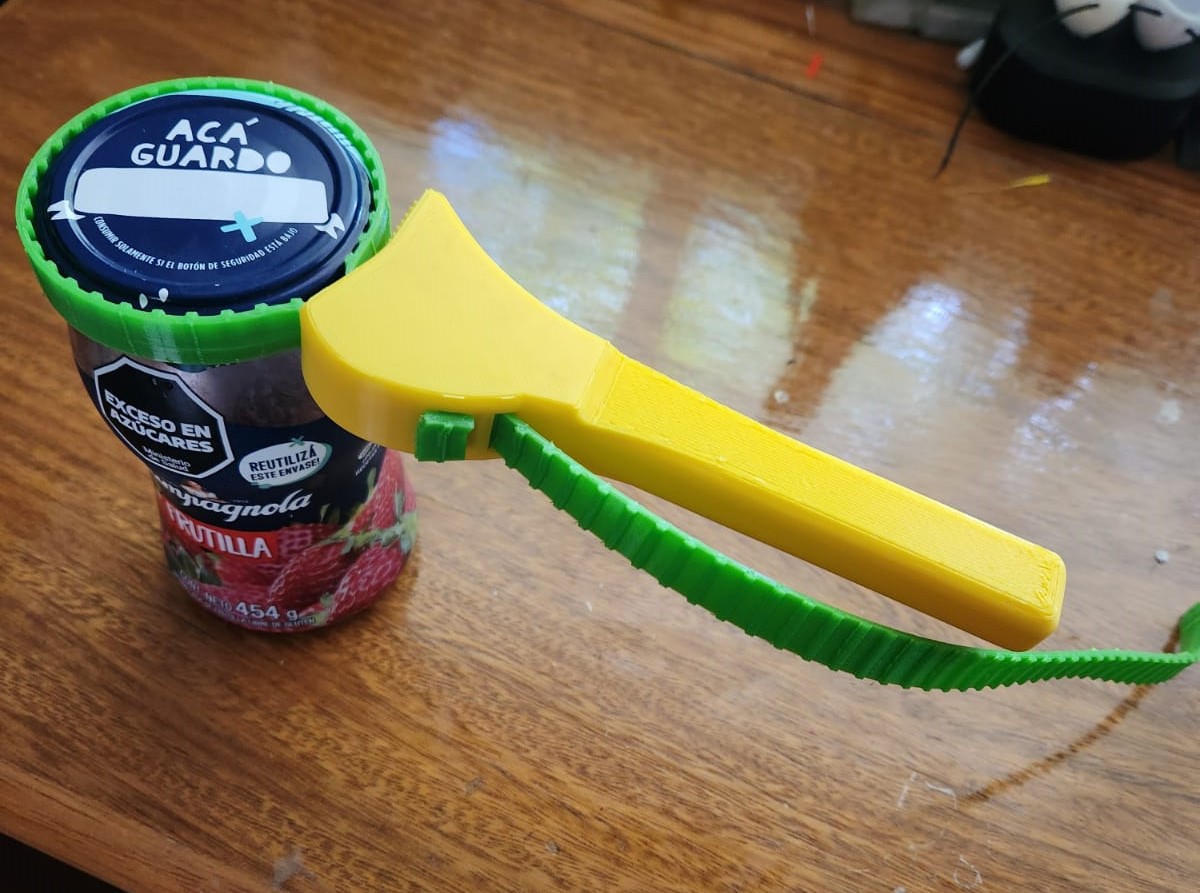 Abre Tapas - Opener caps - Jar Opener