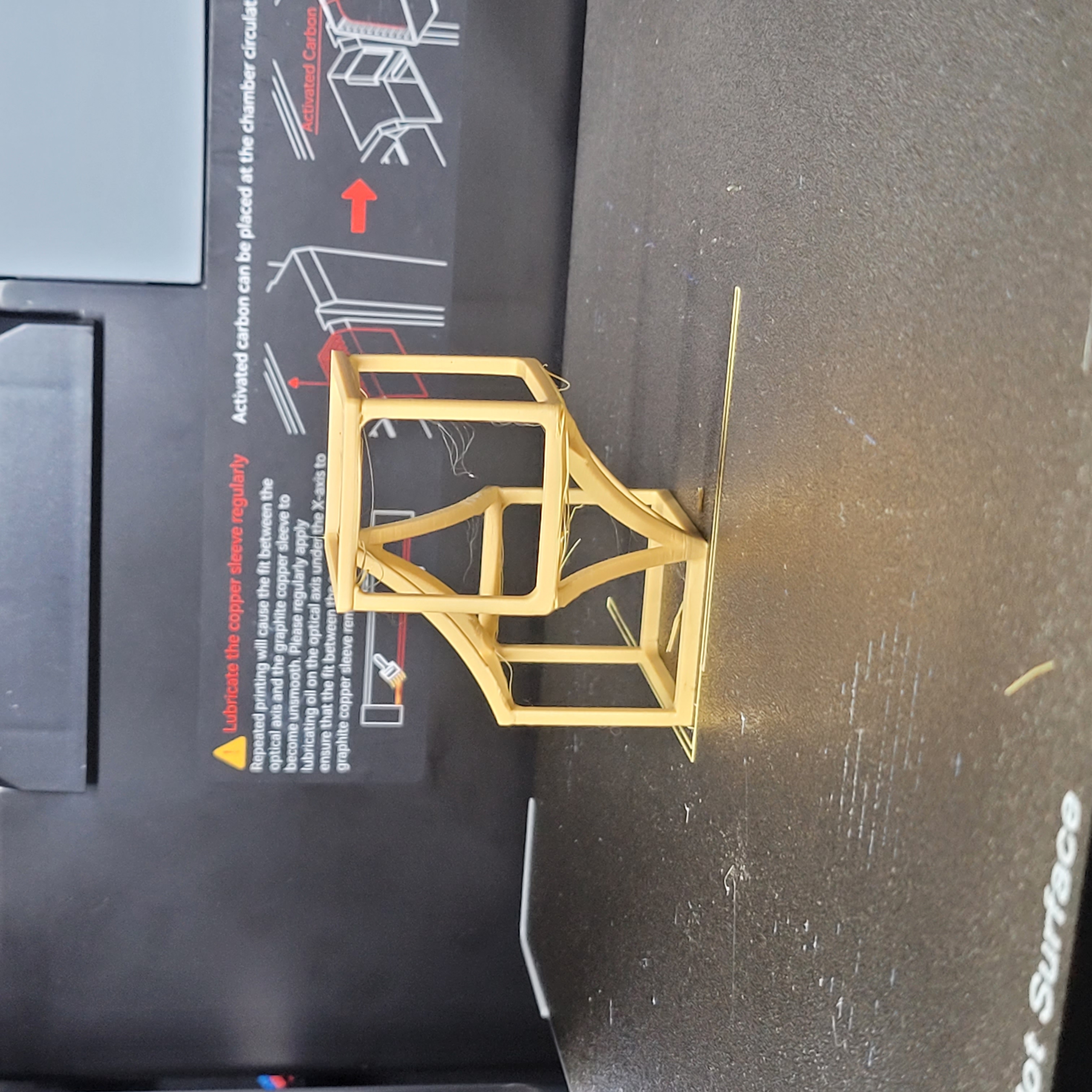 Cube bridge test