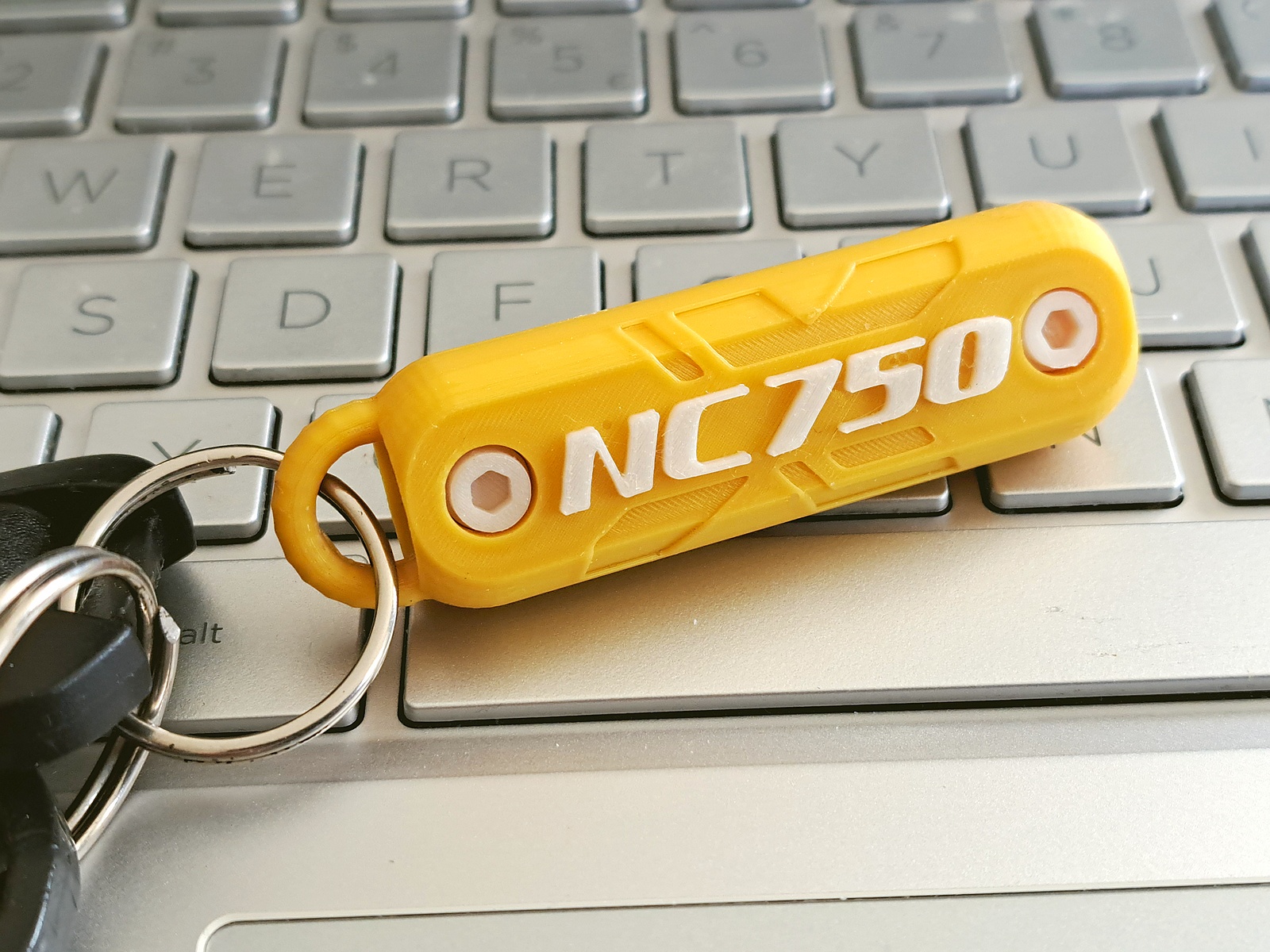 Miniatura 5 do modelo 3D Motorcycle Key Ring