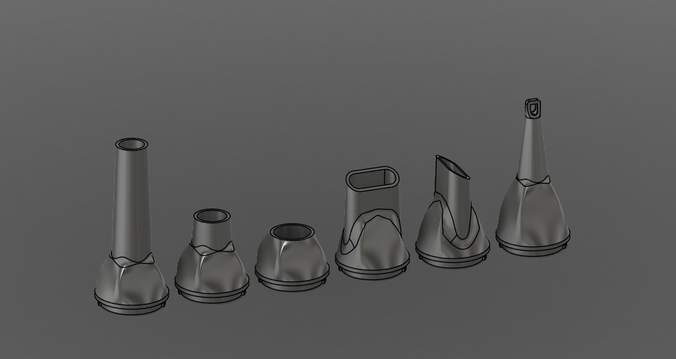 Replacement nozzles for wolfbox air duster