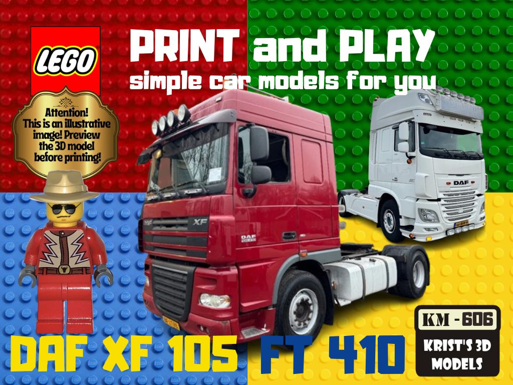 LEGO DAF XF 105 FT 410