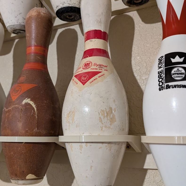 新品未使用 WA CLARK BOWLING PIN MODELフレームシルバー クラーク ボーリングピンモデル PIN GUN /ピンガン フレーム