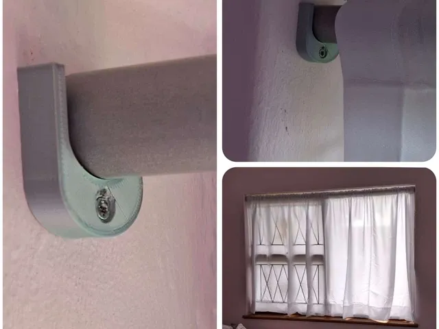 25mm Curtain rail bracket