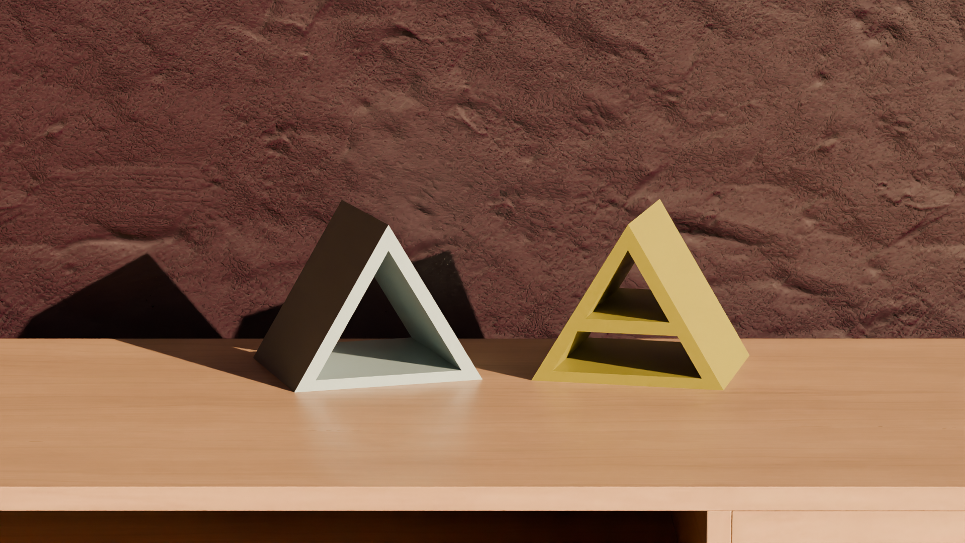 Simple "A" Book Holder - Home Decoration