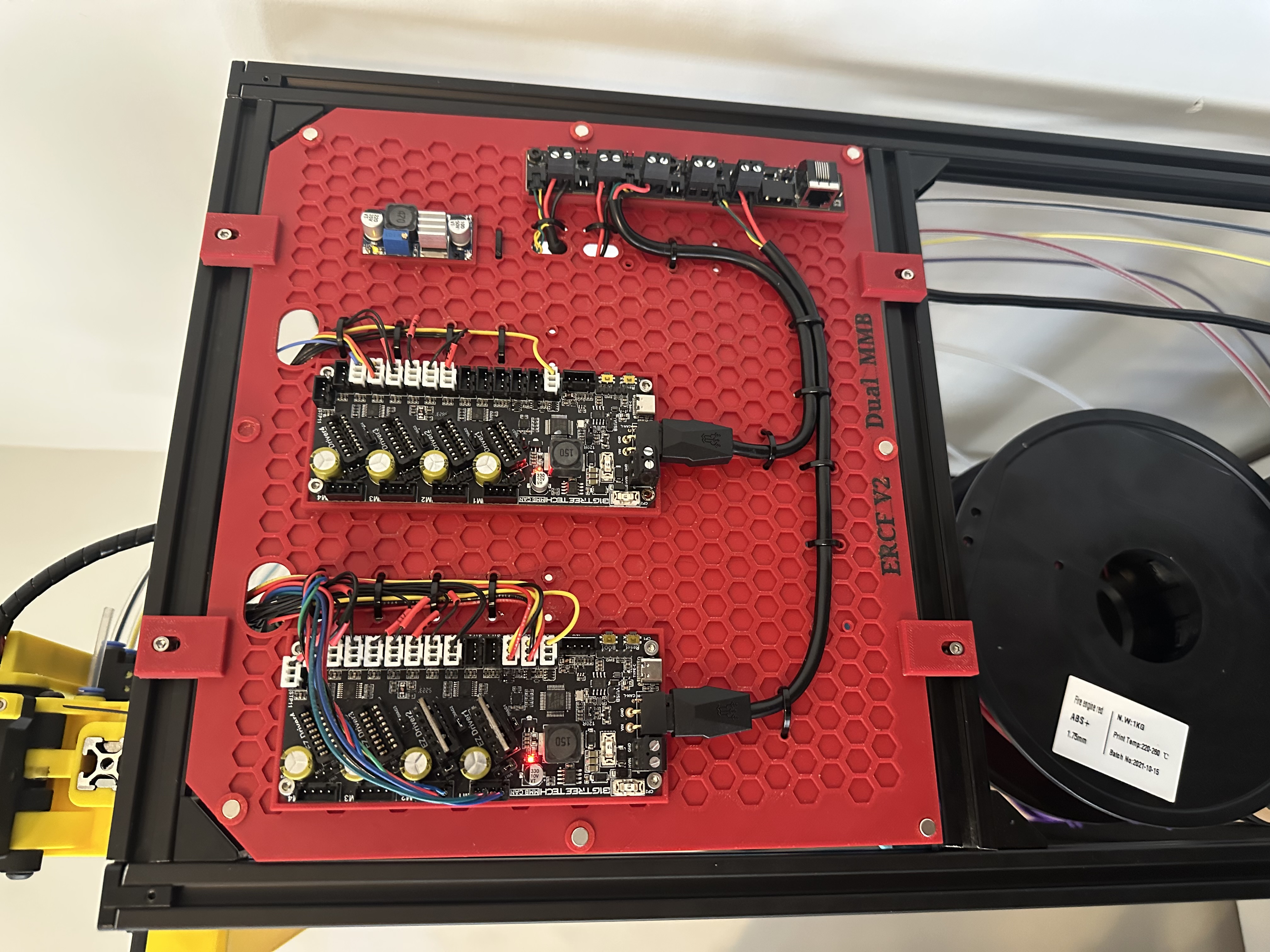Dual BTT MMB, Puck and CEB mount for ERCF