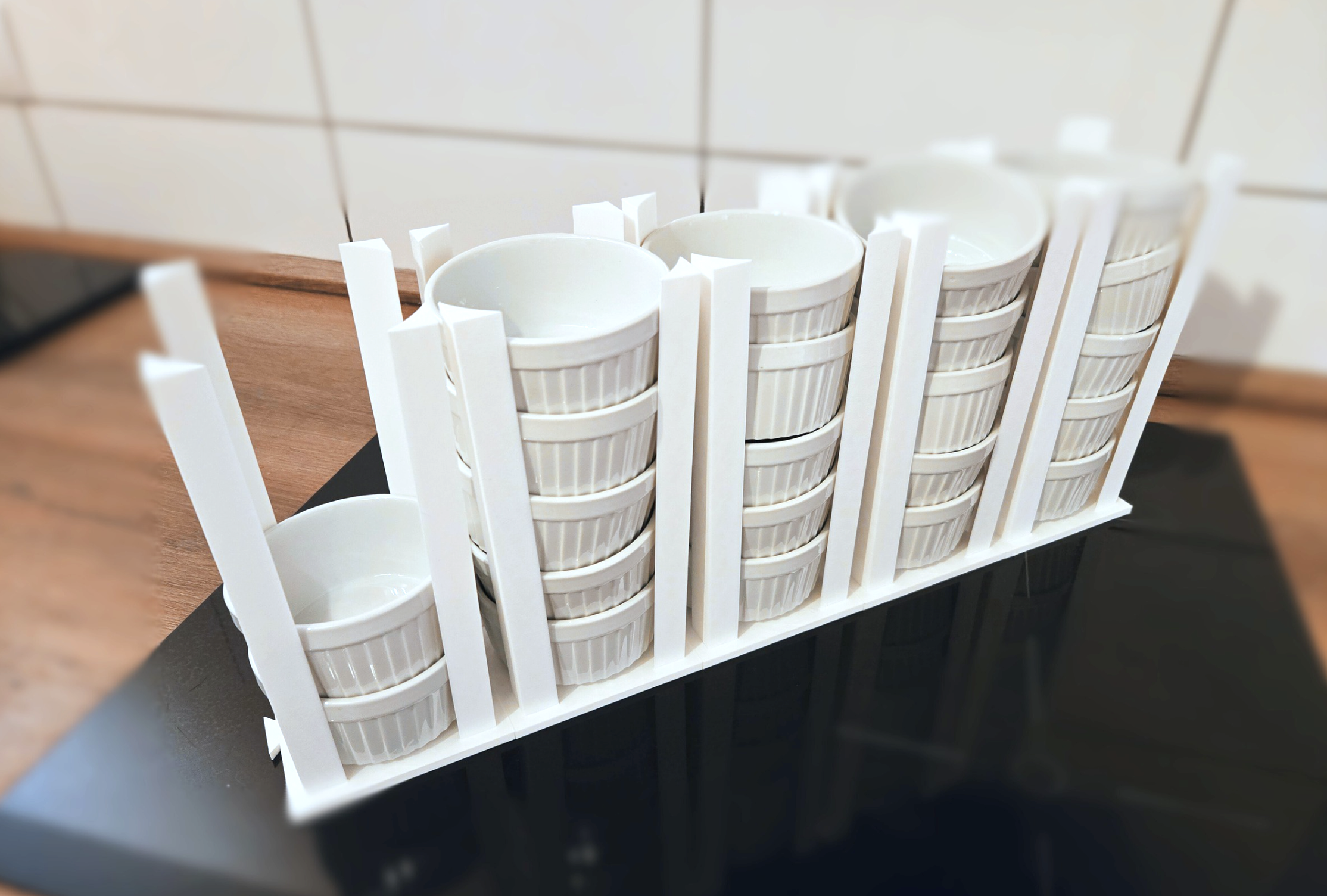Modular Bowl Organizer / Stacker for 10 cm Ramekins