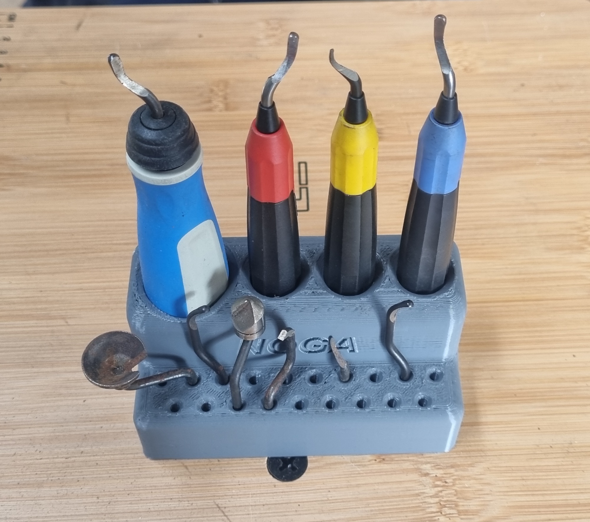 Noga deburring tool stand