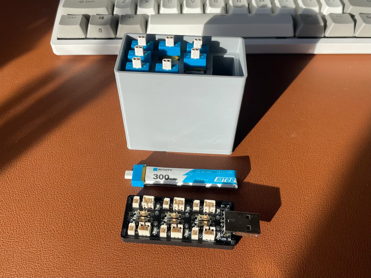 BetaFPV 1S 300 mAh Battery Box by primo | Download free STL model ...