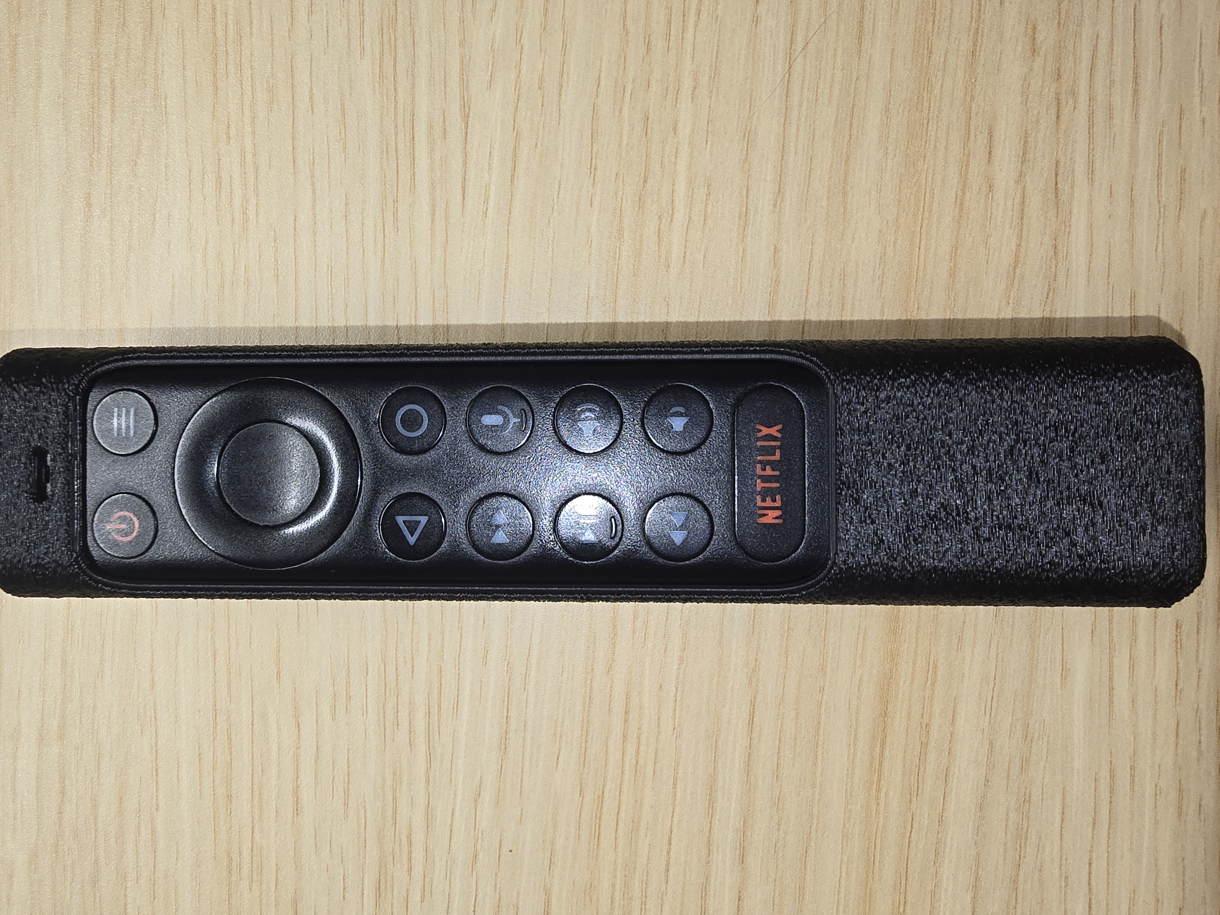 NVIDIA Shield TV Remote Case (With Netflix-Block) + Fuzzy Skin modifier