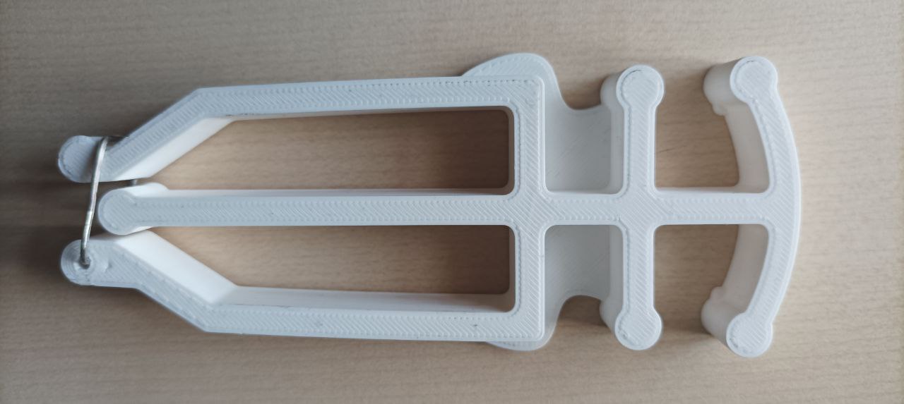 Cross-country skis holder
