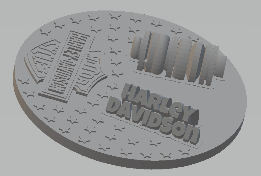 Harley Davidson Kickstand Pad by PeasePrints | Download free STL model ...