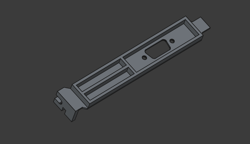 Amiga 4000 Cybervision 64/3D FlickerFixer only bracket