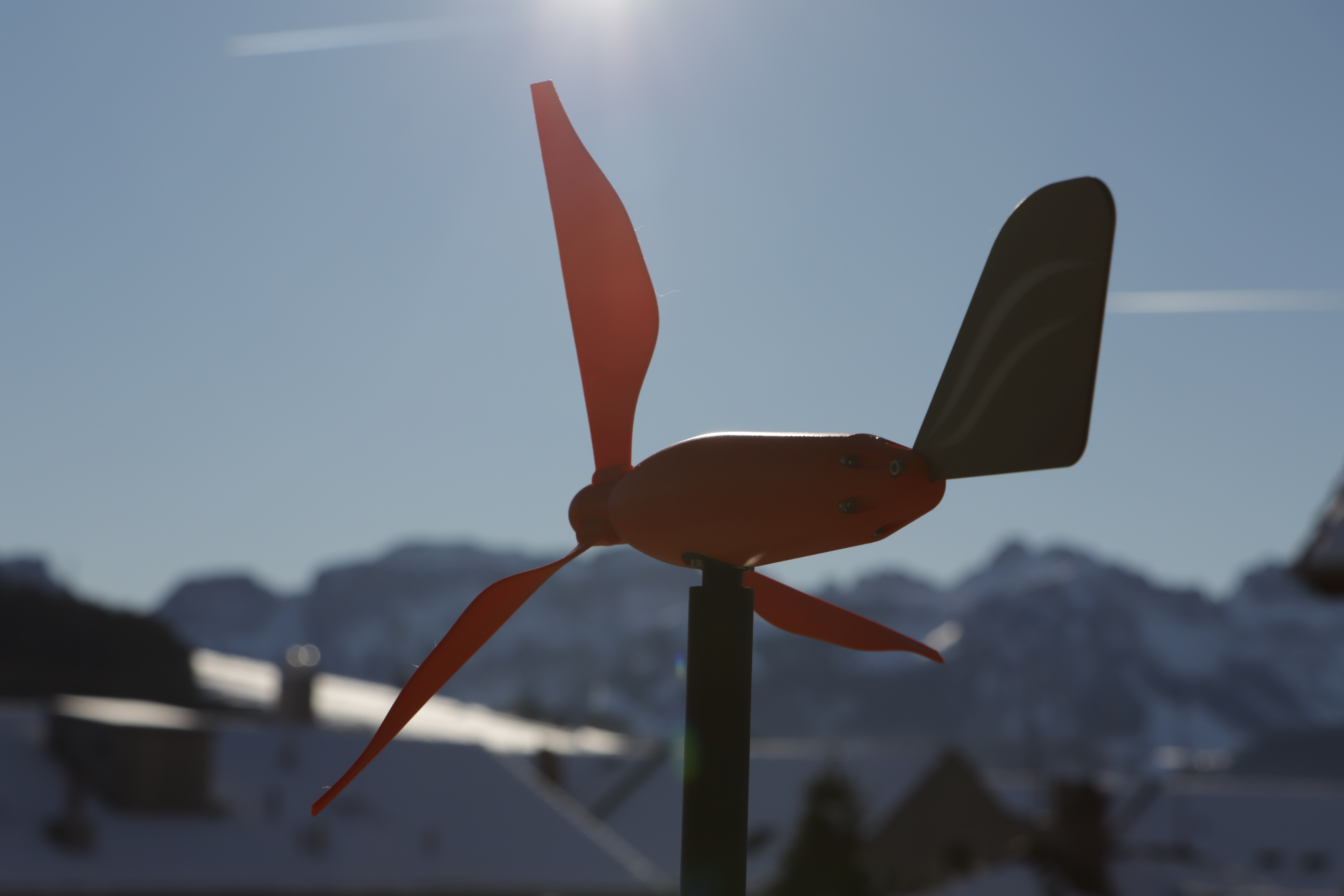 Miniatura 4 do modelo 3D Windmill / Windrad