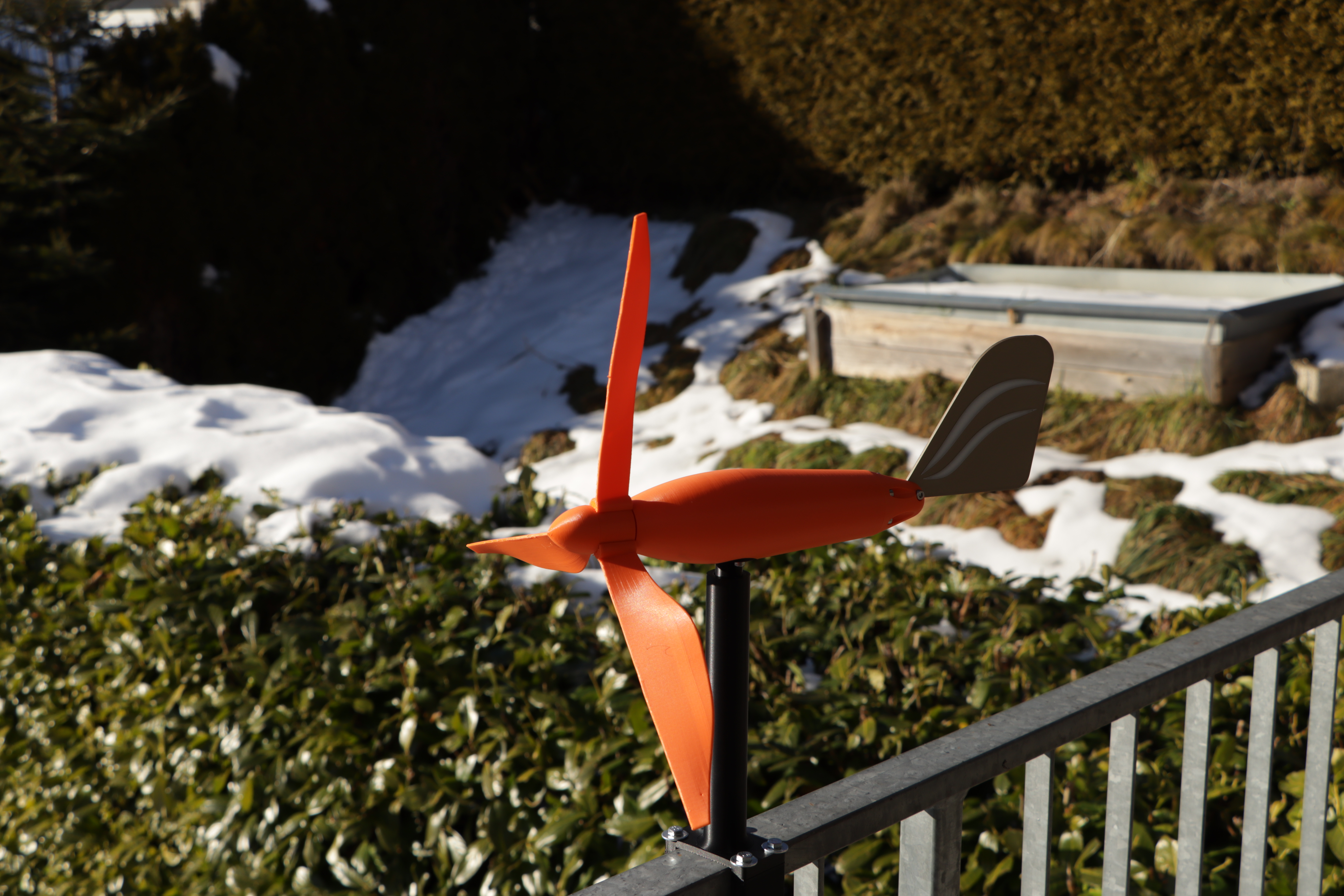 Miniatura 5 do modelo 3D Windmill / Windrad