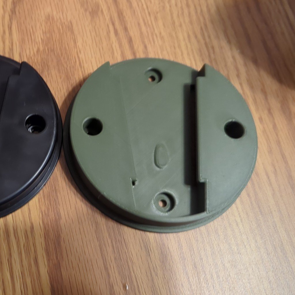 Miniatura 2 do modelo 3D Catch Cover Quick Disk Wall Mount