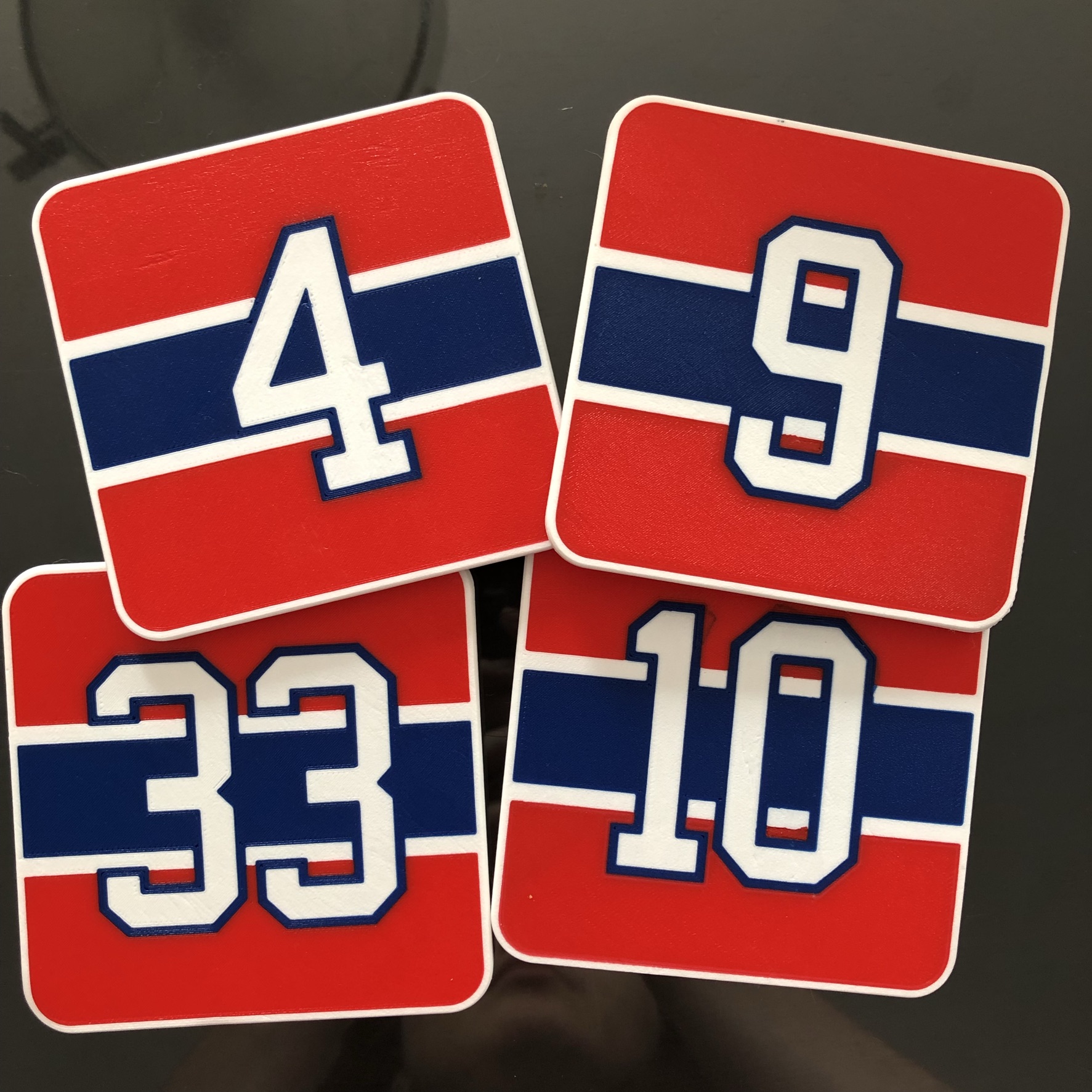 NHL Montreal Canadiens Coasters