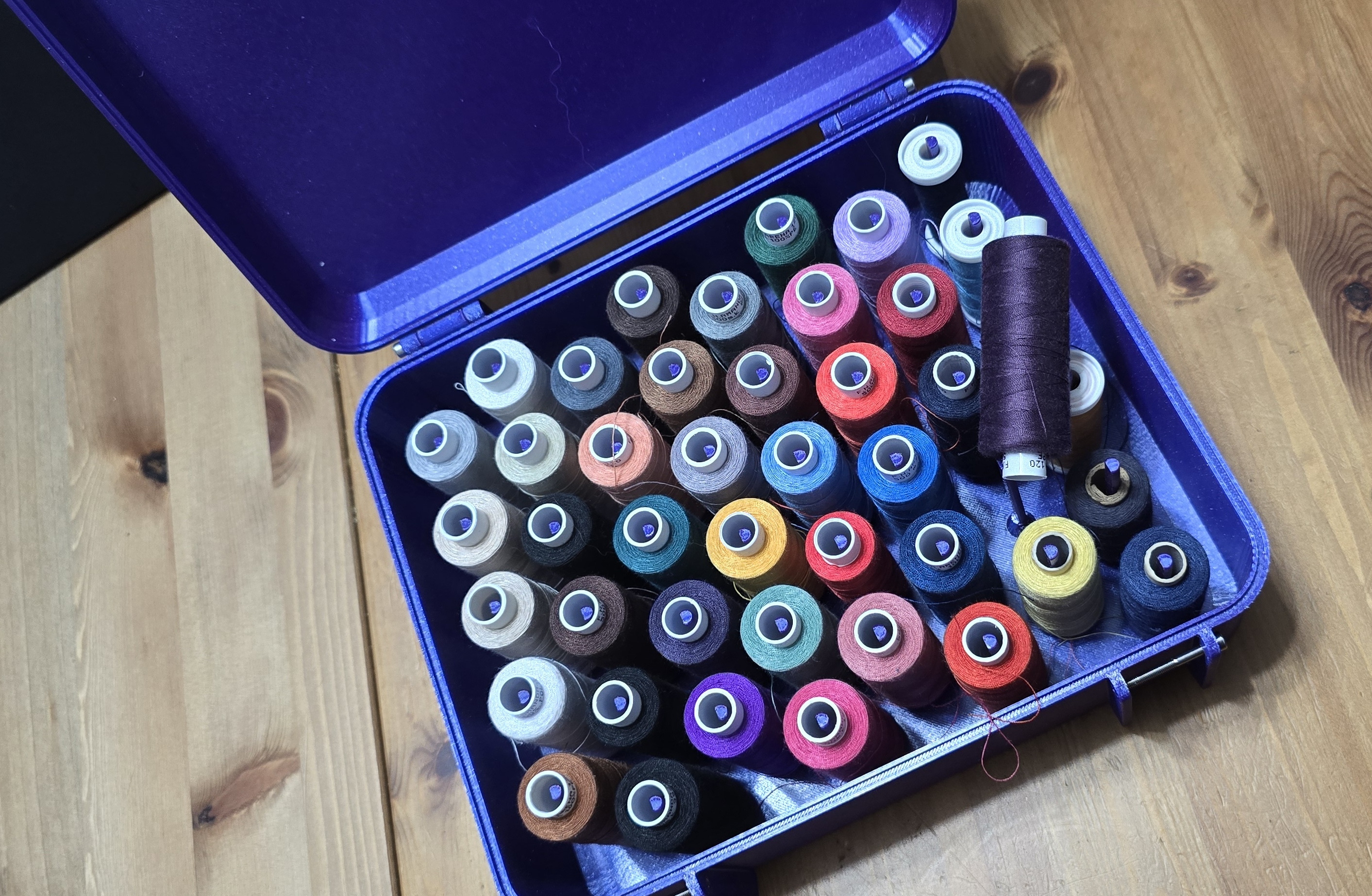 Box for threads