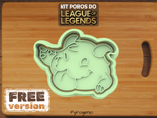 League of Legends - Wild Poro Cookie Cutter
