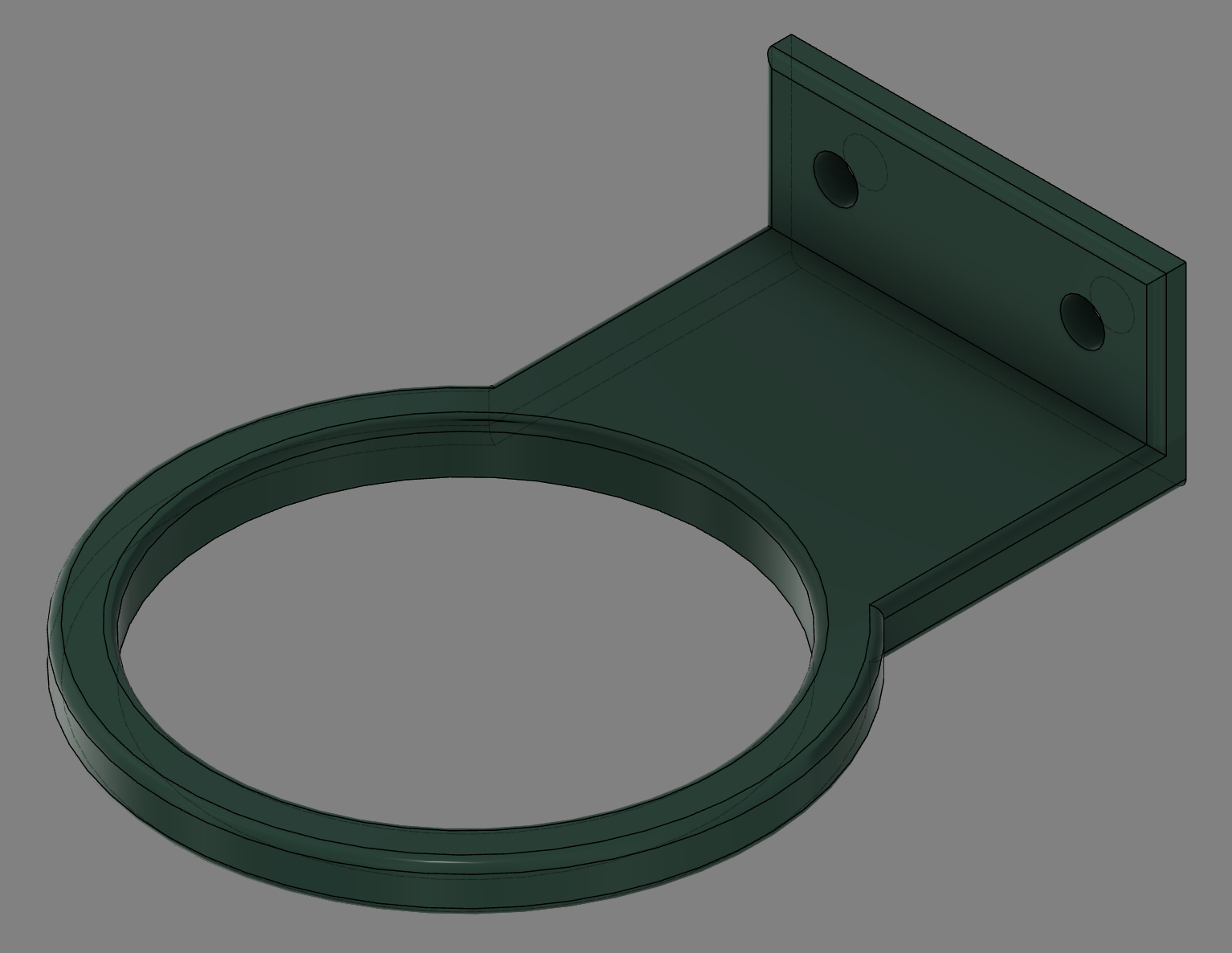 Fully-Parametric Ring Mount for Cones